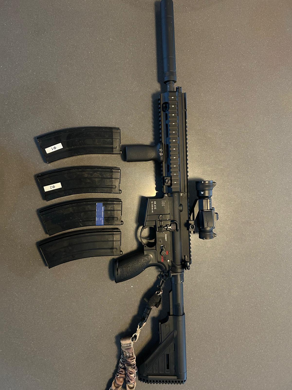 Umarex HK416 incl magazijnen