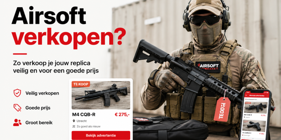 Airsoft verkopen