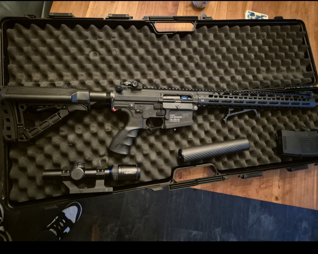 G&g mbr 308 met umbrella armory r-hop barrel