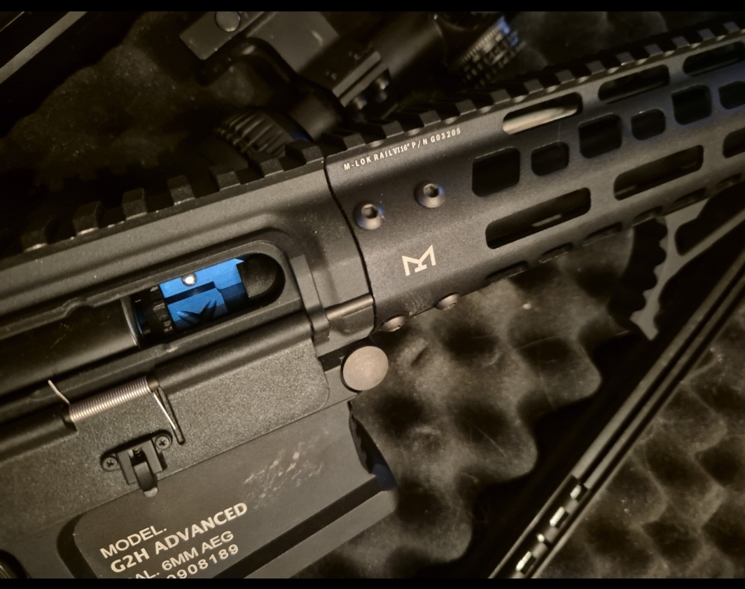 G&g mbr 308 met umbrella armory r-hop barrel