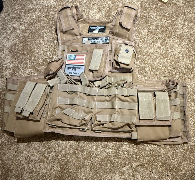 Tactical Vest met diverse opberg ruimten (zgan)