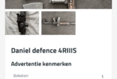 Daniel defence 4 RIIIs