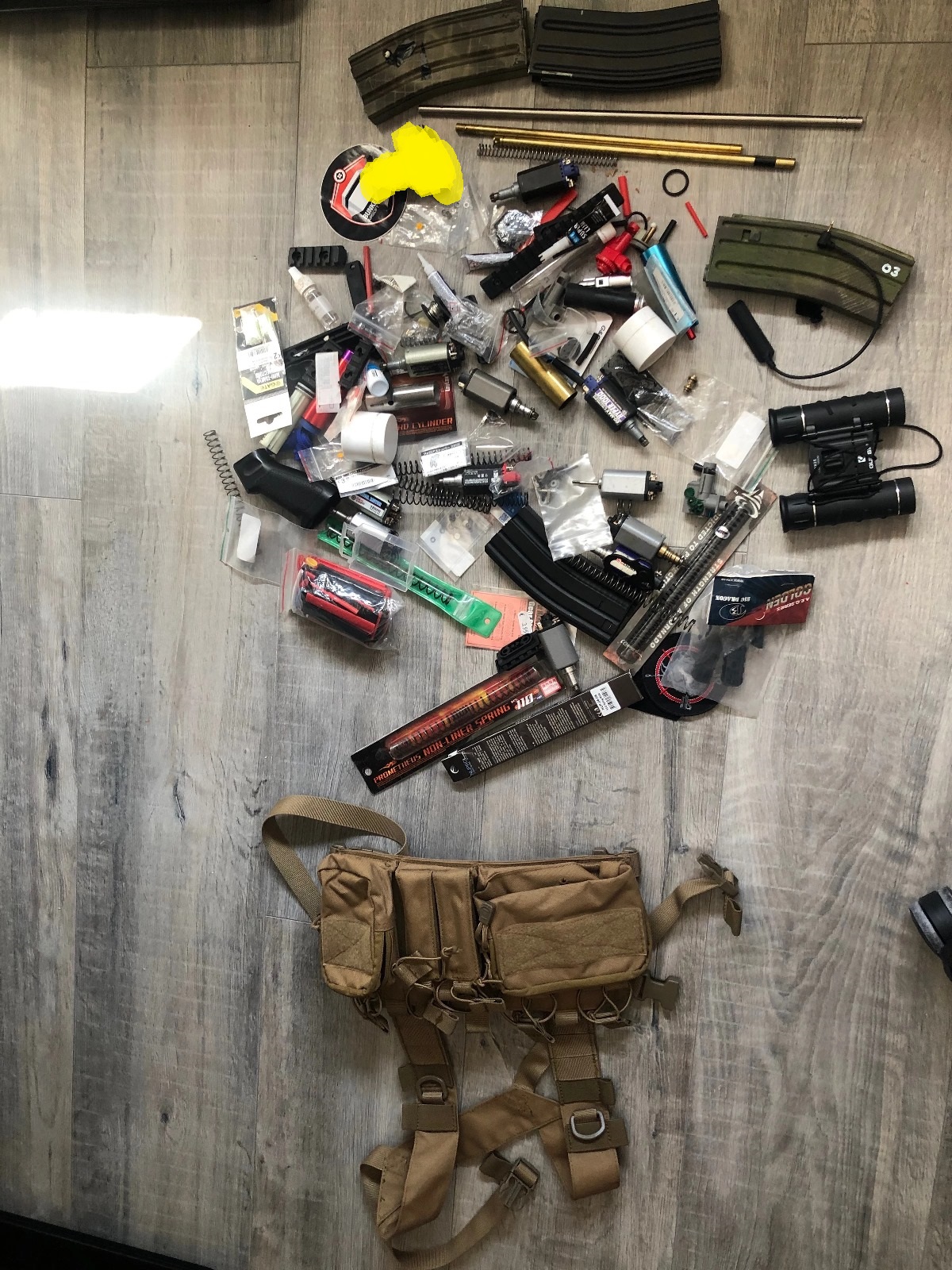 Replica onderdelen en gear