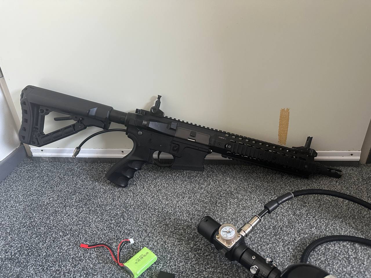 G&G CM16 SRL polarstar f2 HPA met fles en regulator