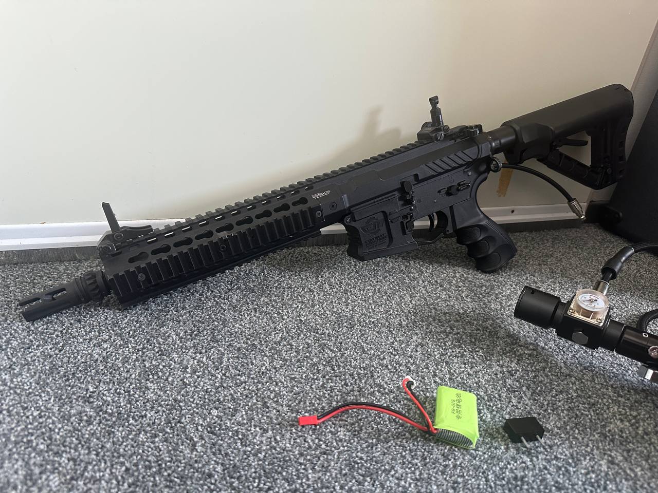 G&G CM16 SRL polarstar f2 HPA met fles en regulator