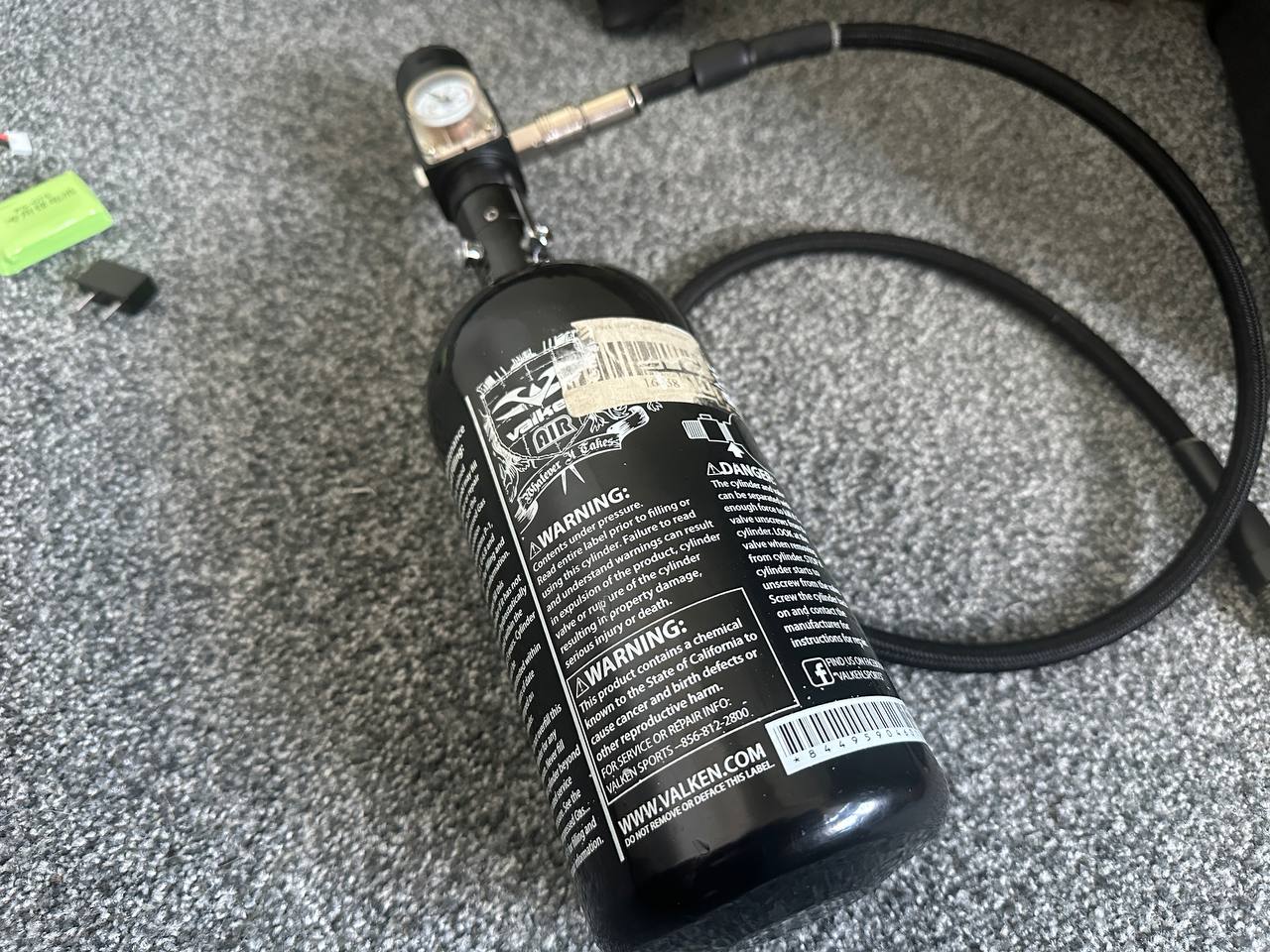 G&G CM16 SRL polarstar f2 HPA met fles en regulator