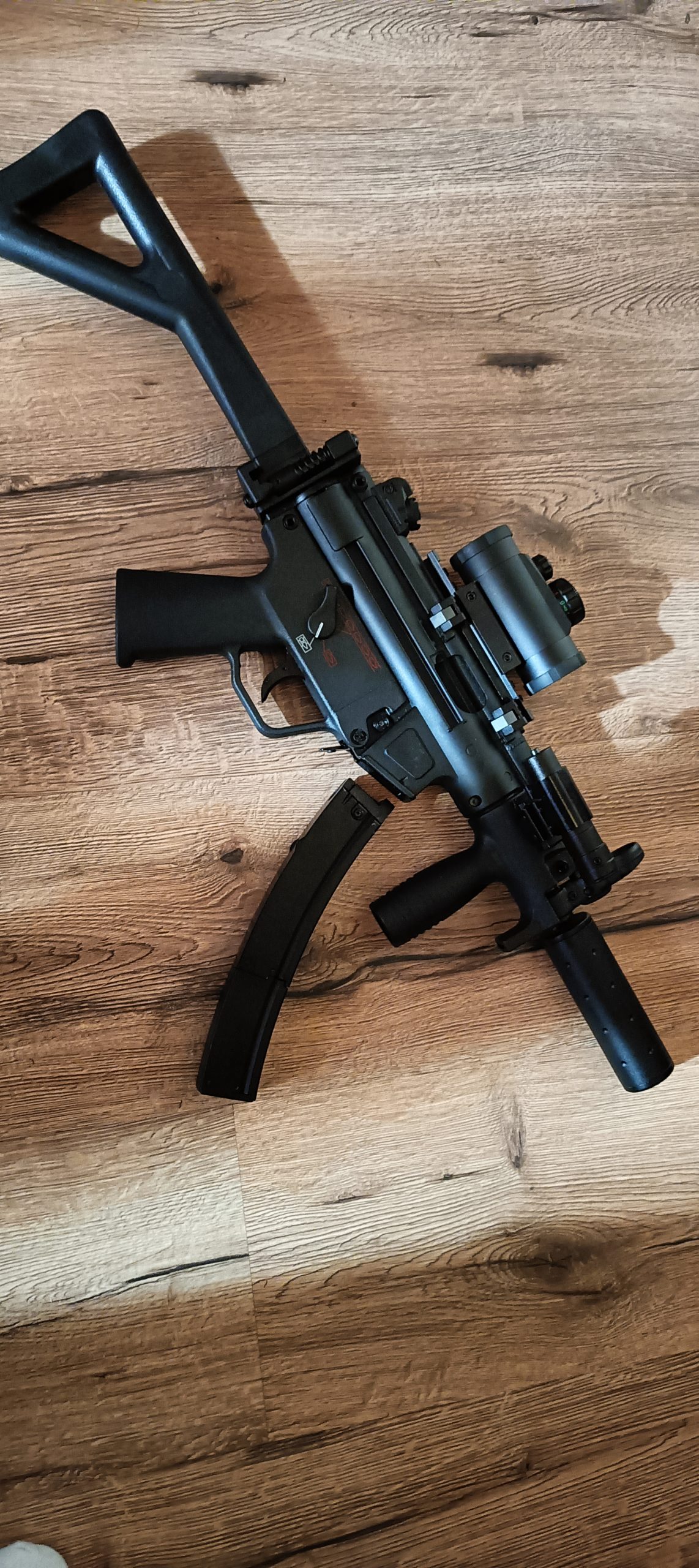 Well gbb 6mm mp5k gemodificeerd
