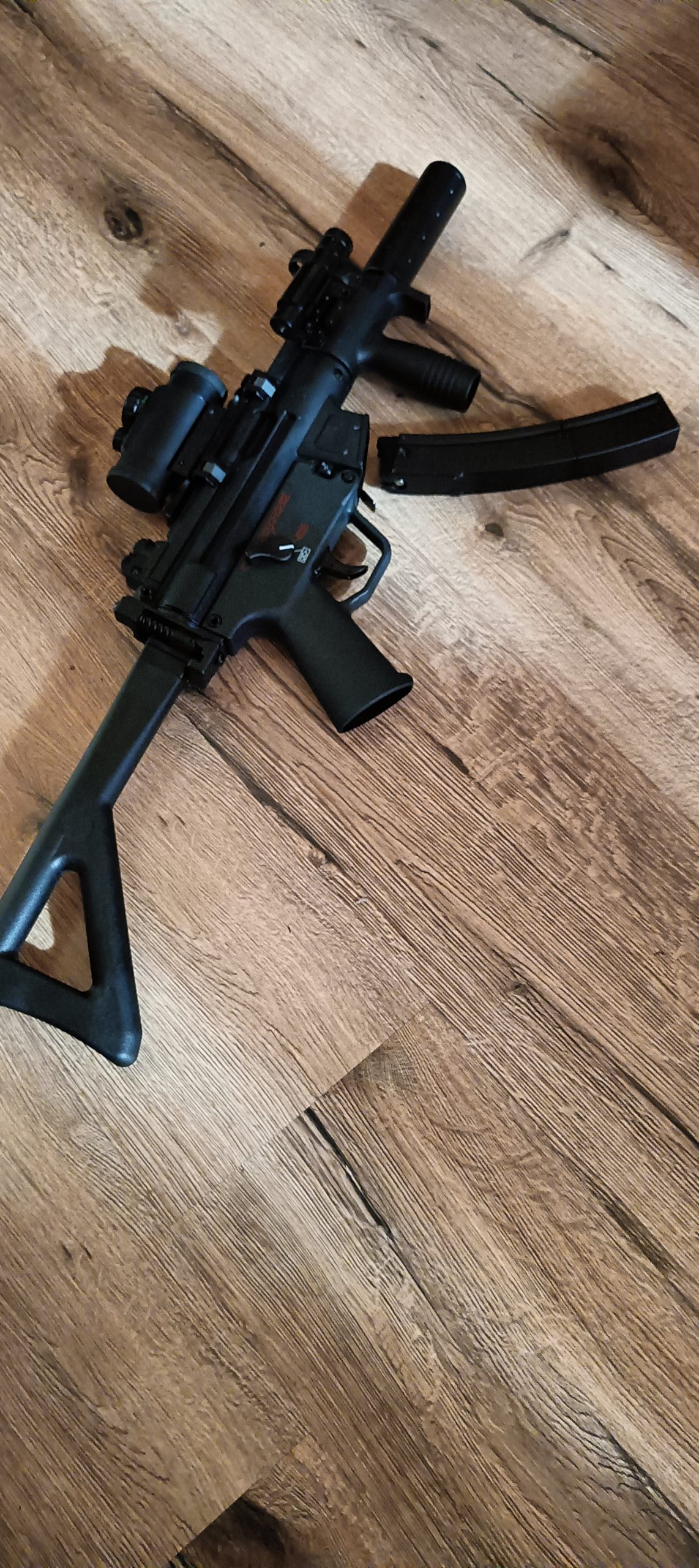 Well gbb 6mm mp5k gemodificeerd