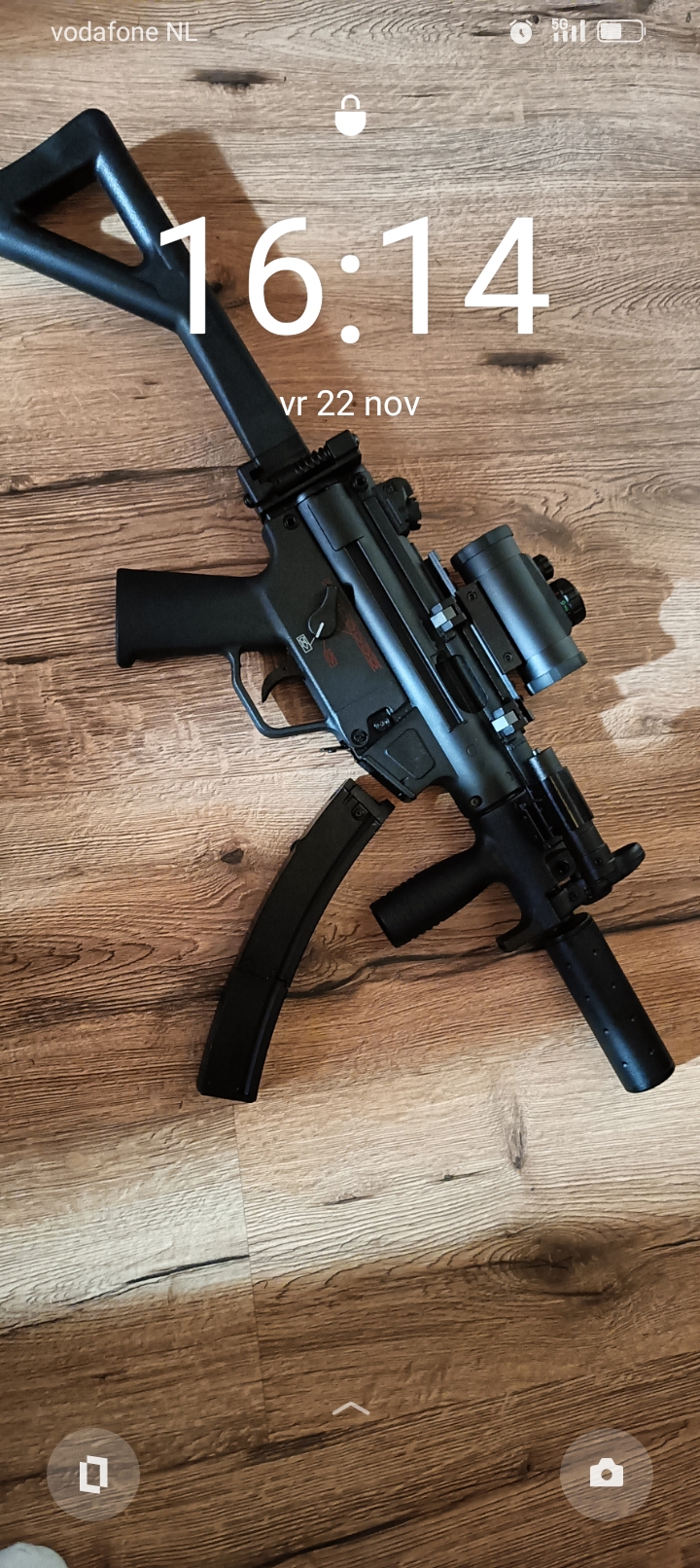 Well gbb 6mm mp5k gemodificeerd