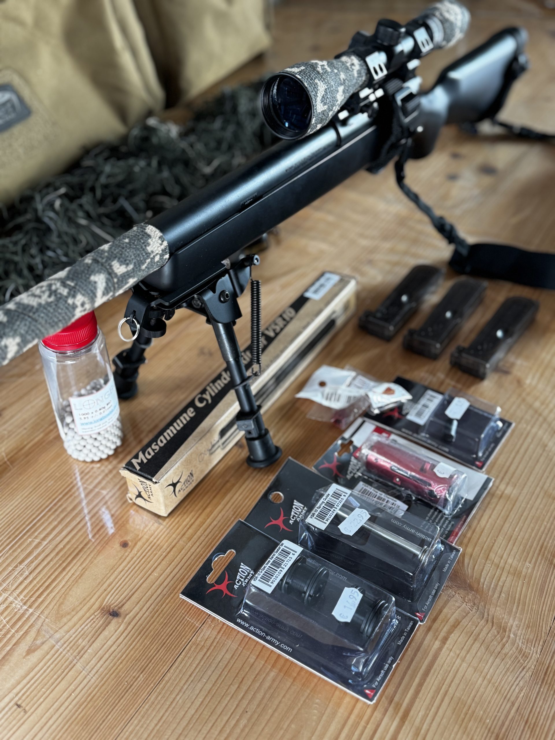 Tokyo Marui VSR-10 G-Spec | Full Action Army Build !