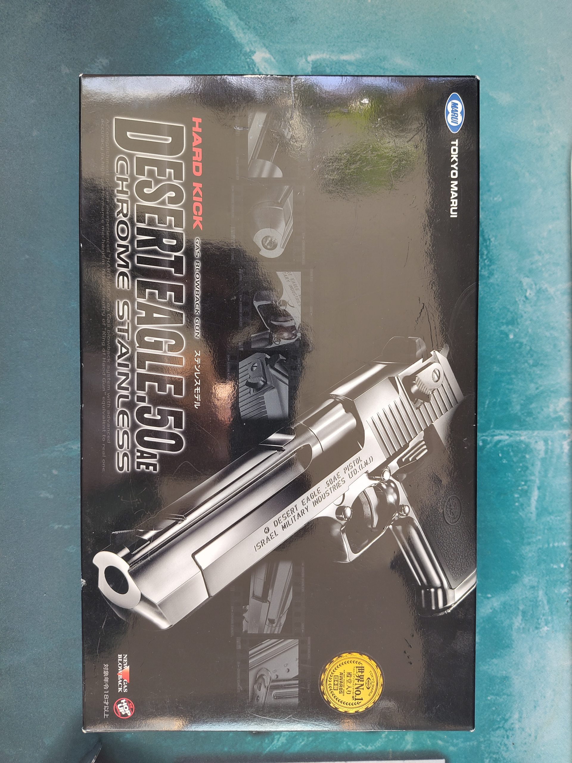 Desert Eagle 50AE chrome stainless