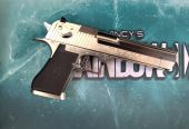 Desert Eagle 50AE chrome stainless