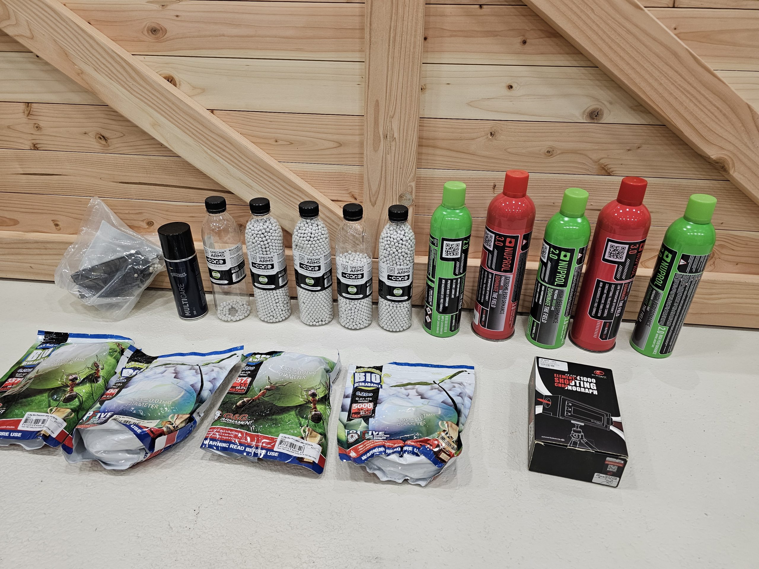 Tekoop compleet set voor de beginners