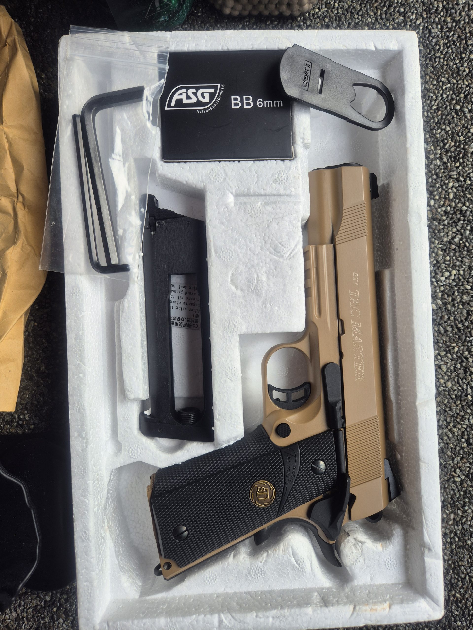 Ics cxp + sti tac master 1911