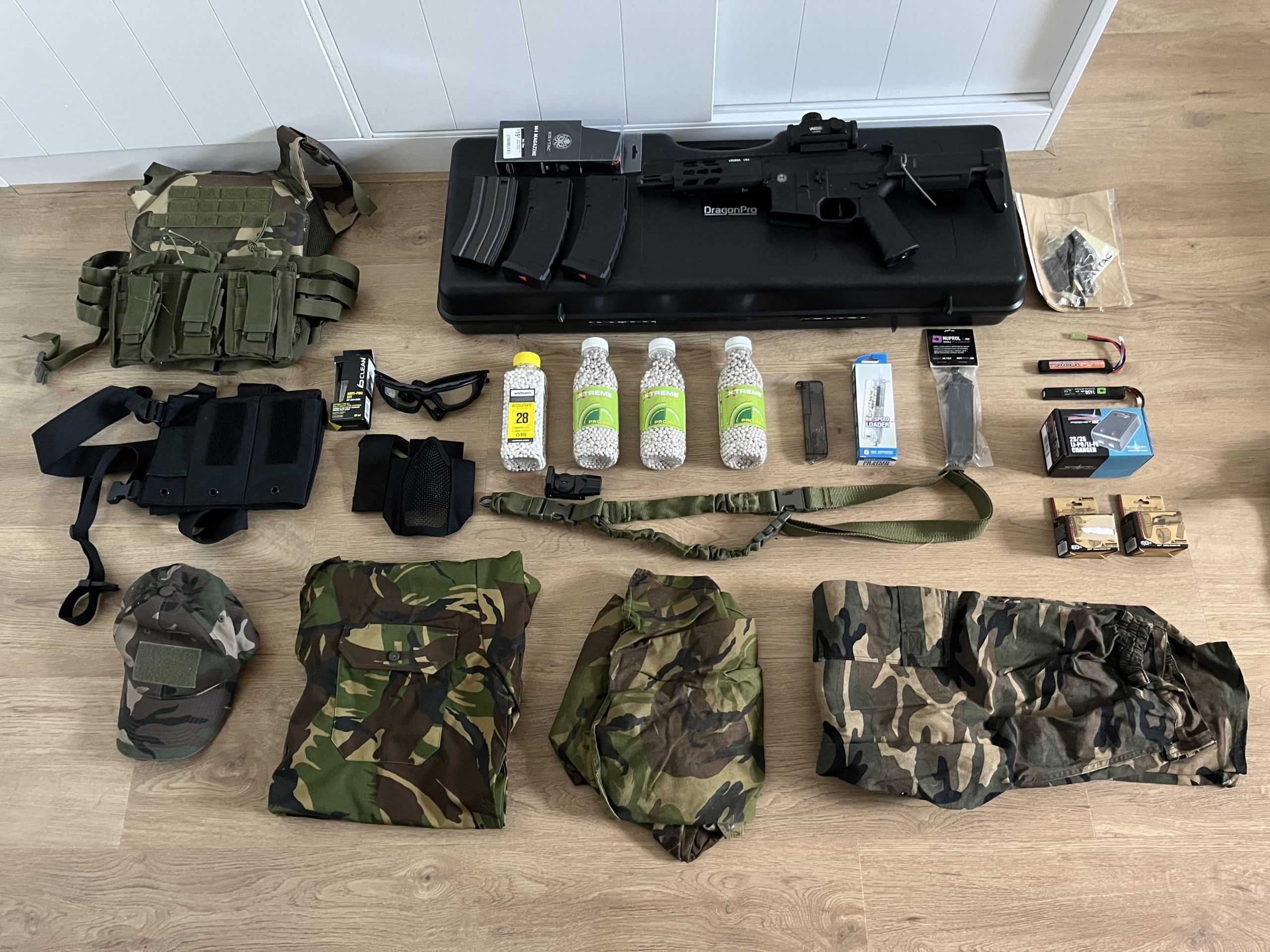 Starterspakket met Krytac Trident Mk2 PDW