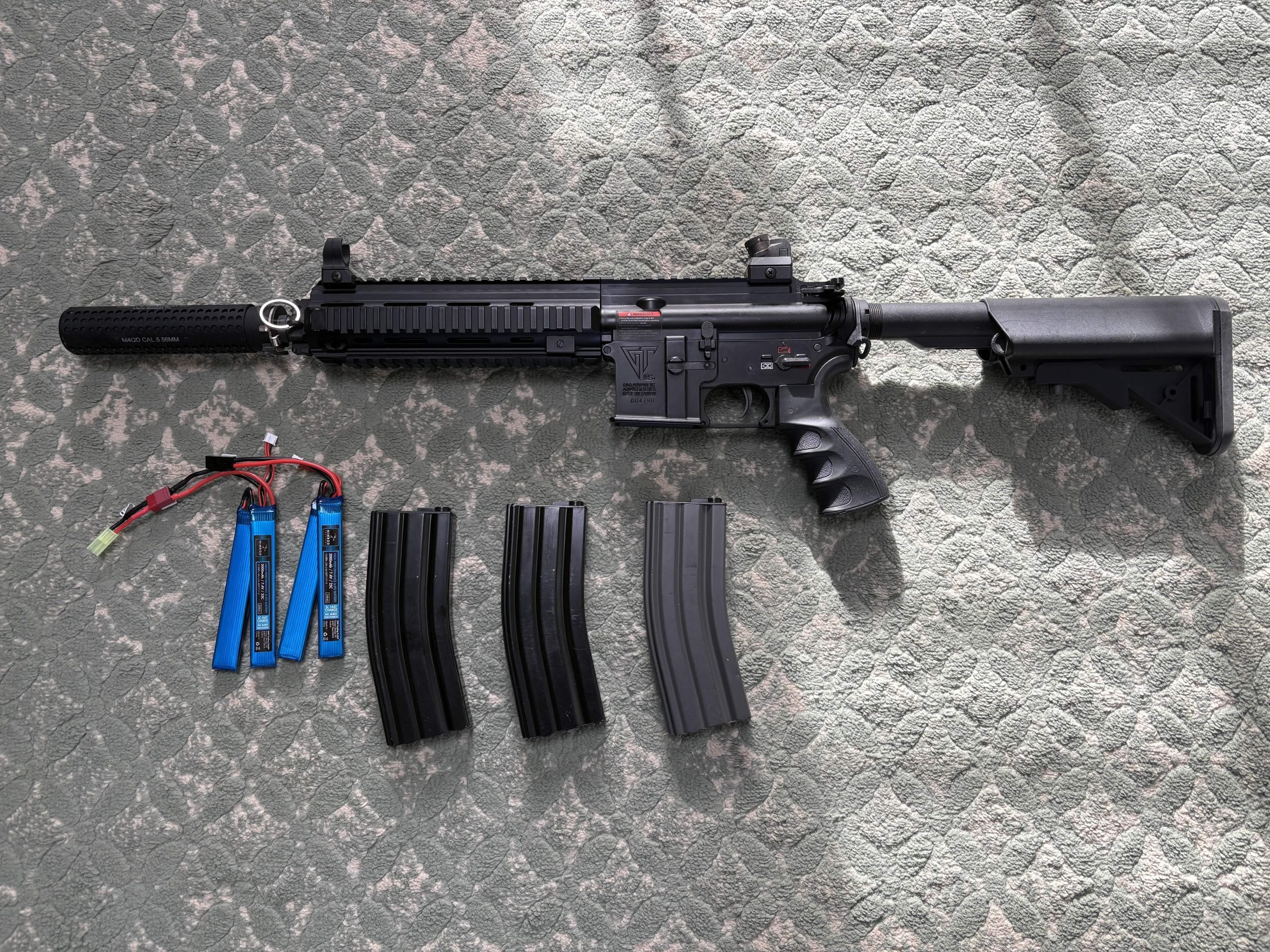 G&G TR4-18 Light incl. 3 magazijnen, 2x nieuwe accu en originele doos