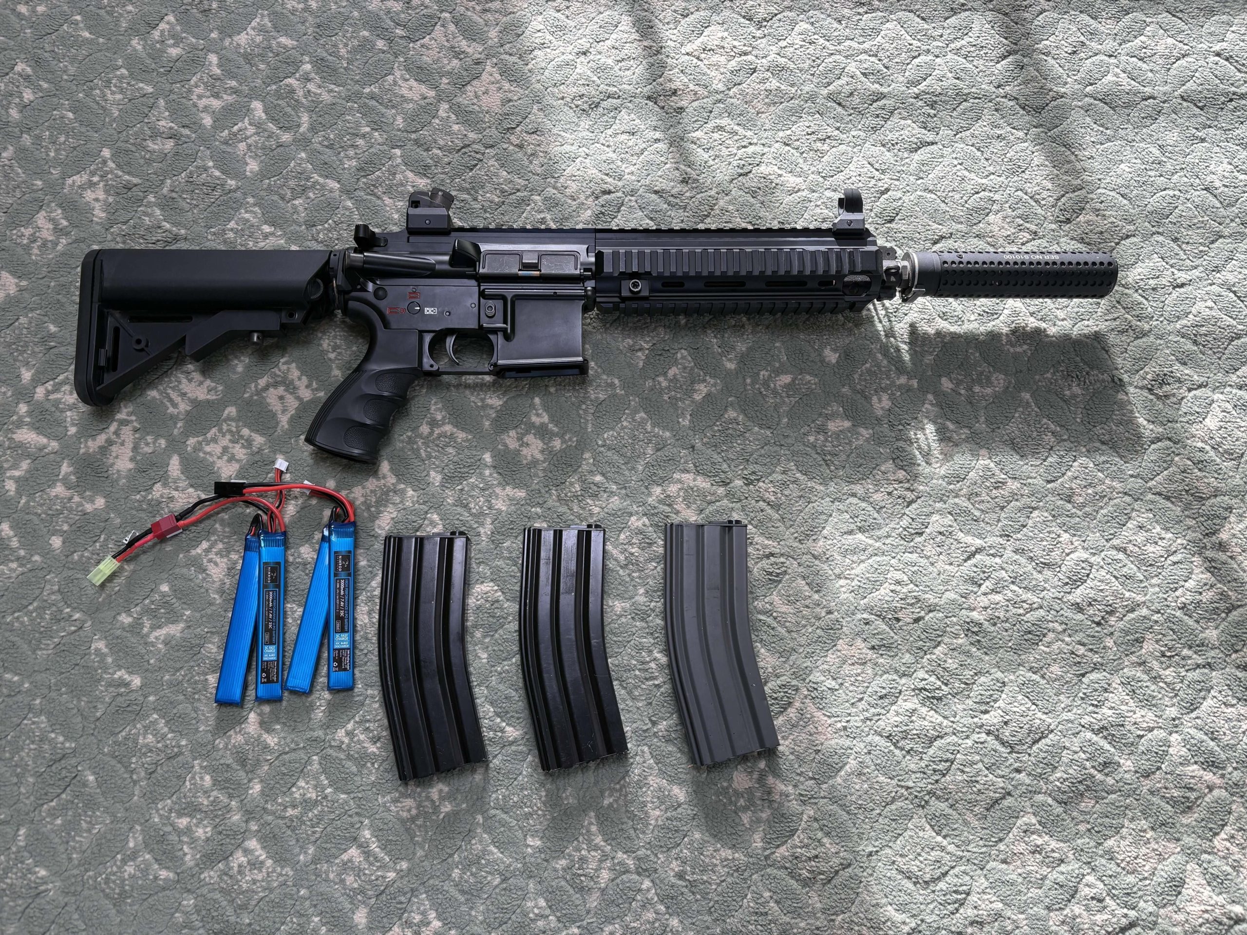 G&G TR4-18 Light incl. 3 magazijnen, 2x nieuwe accu en originele doos