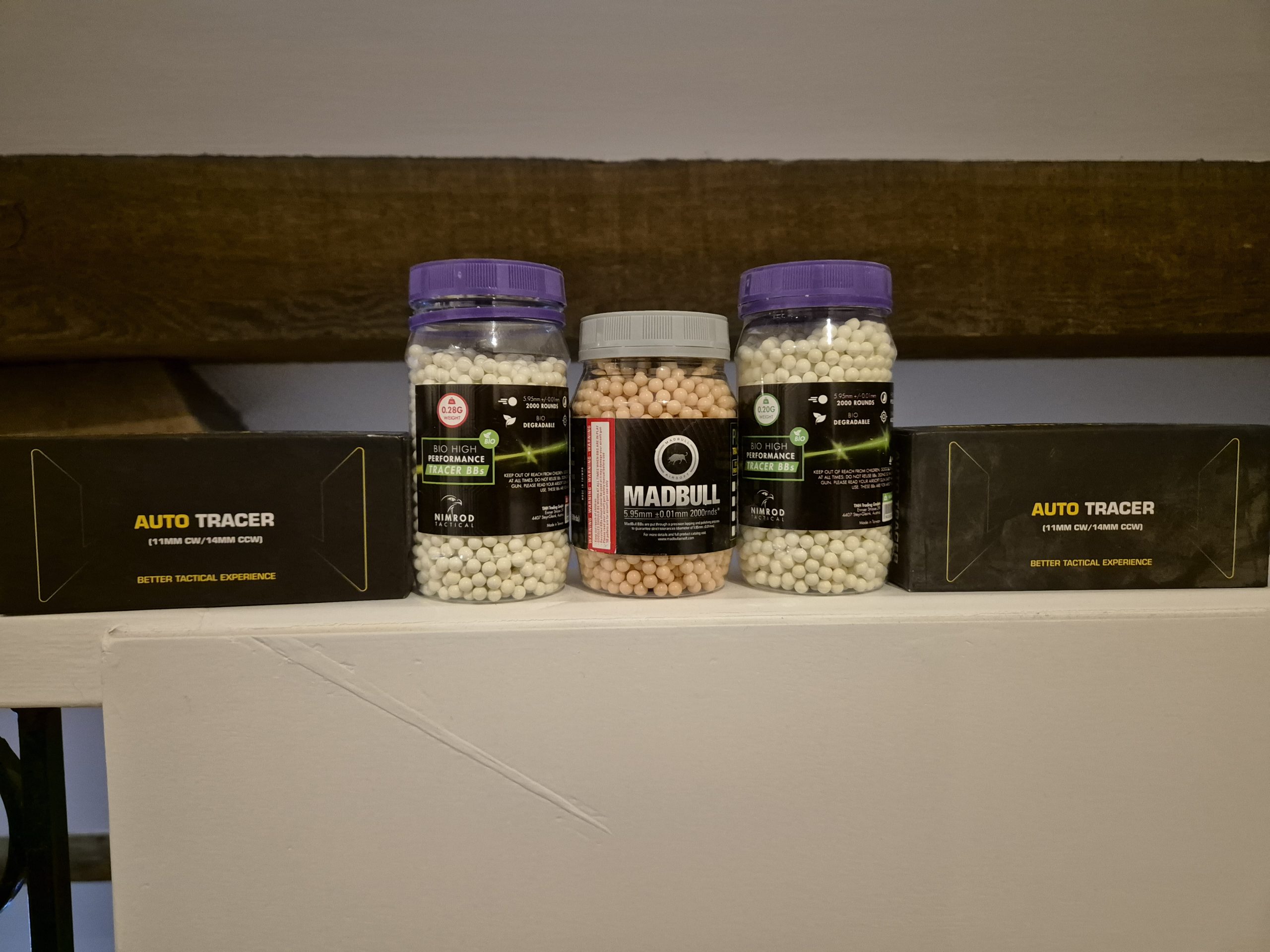 Tactical Airsoft Tracer Lighter S Rifle 14mm/10mm Pistol Tracer Unit Glow in Dark !Per Stuk!