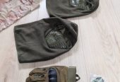 Bescherming brillen balaclava handbschoenen maat L 2x etc zie fotos NIEUW Ongedragen