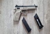 Zeer weinig gebruikte ASG CZ P-09 in urban grey.