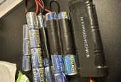 6x batterijen (2 lipo)