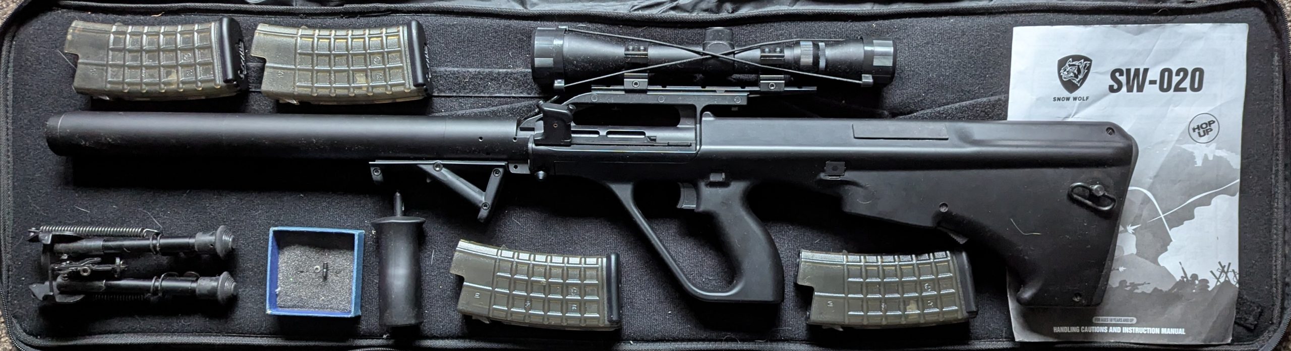 Snow Wolf AUG SW-20BM Black