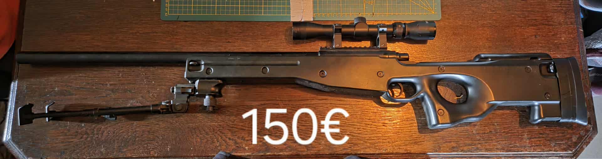 SnowWolf (Spring) Bolt action Sniper met Scope