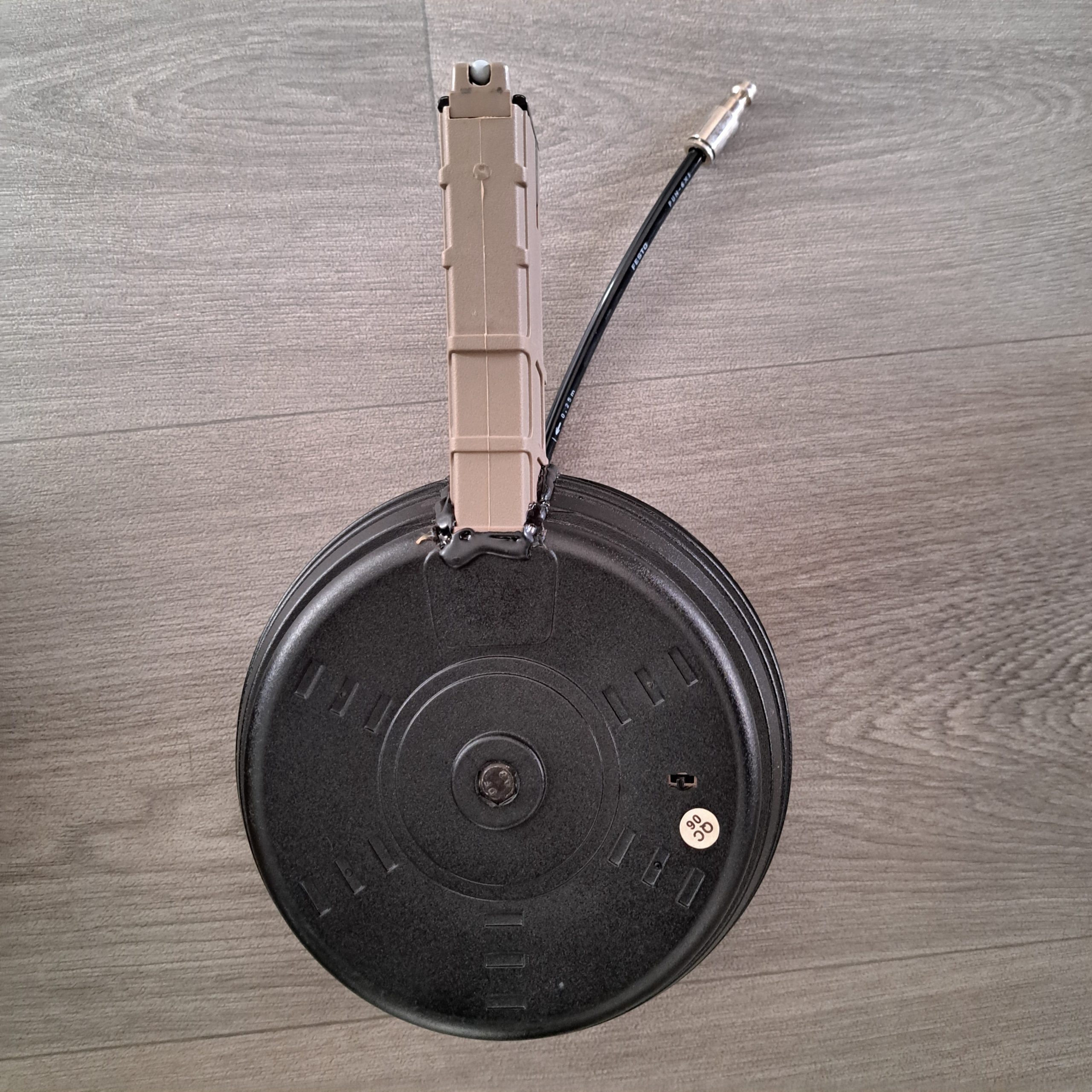 Ghk g5 met costum sru bullpup kit, upgrades en HPA mags