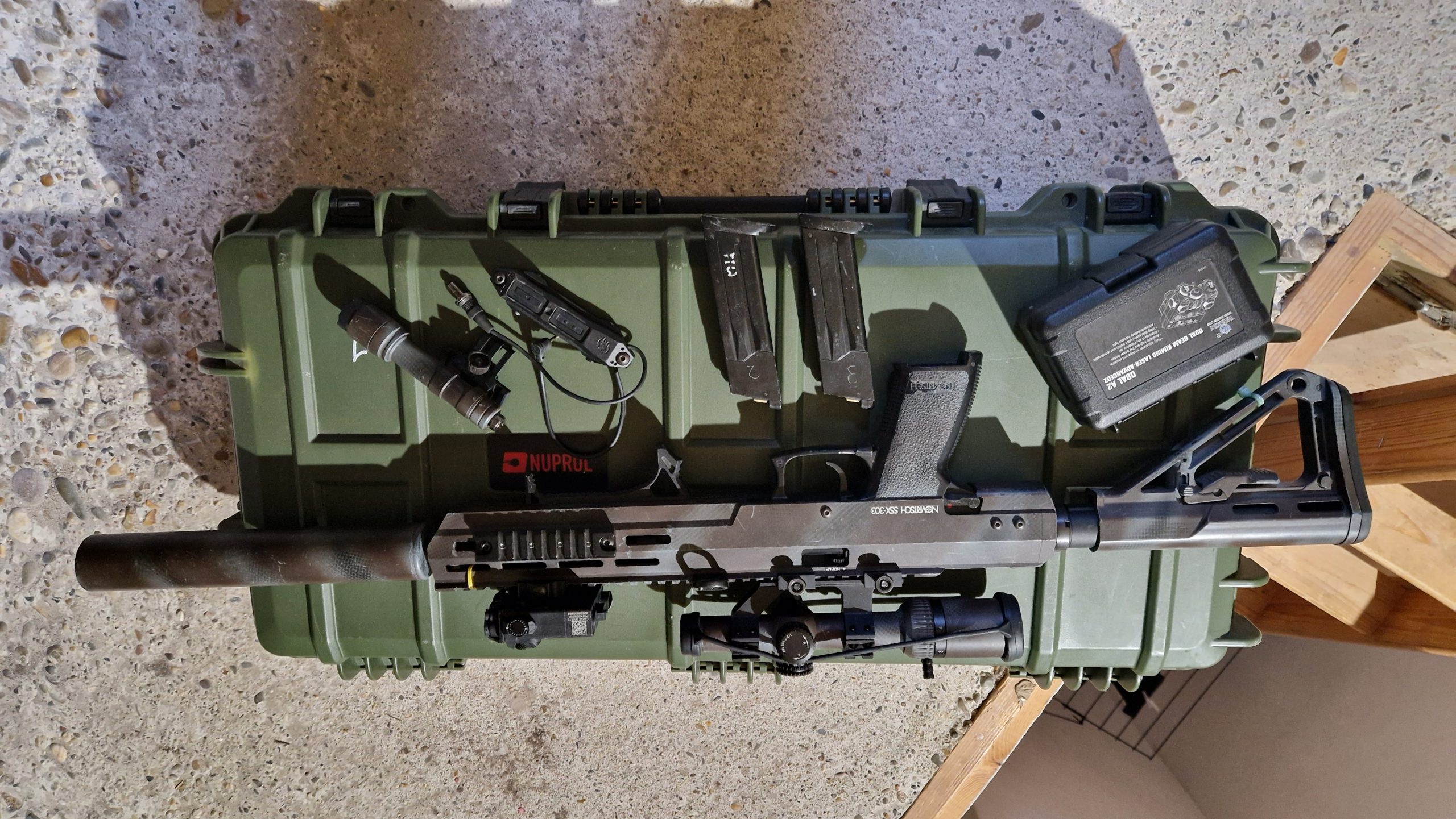 Novritsch SSX303 met diverse extra’s