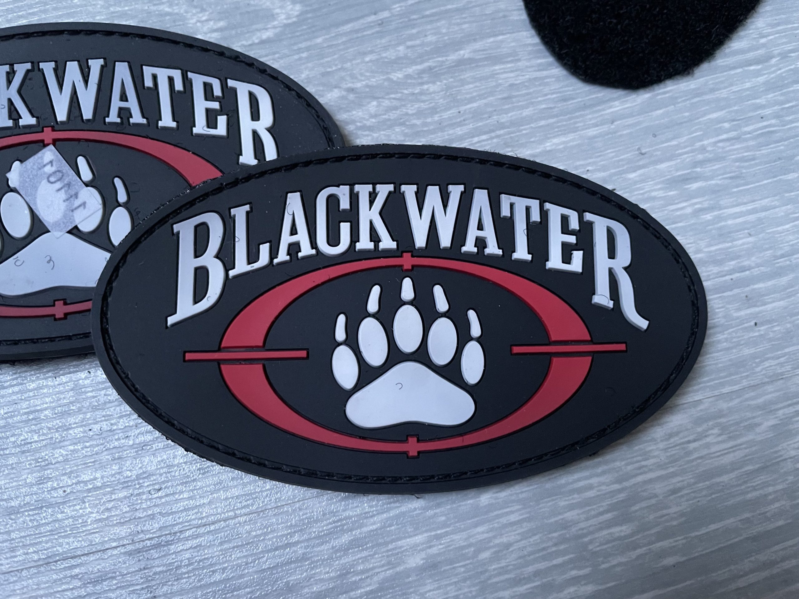 Blackwater pvc patch met klittenband 7 stuks
