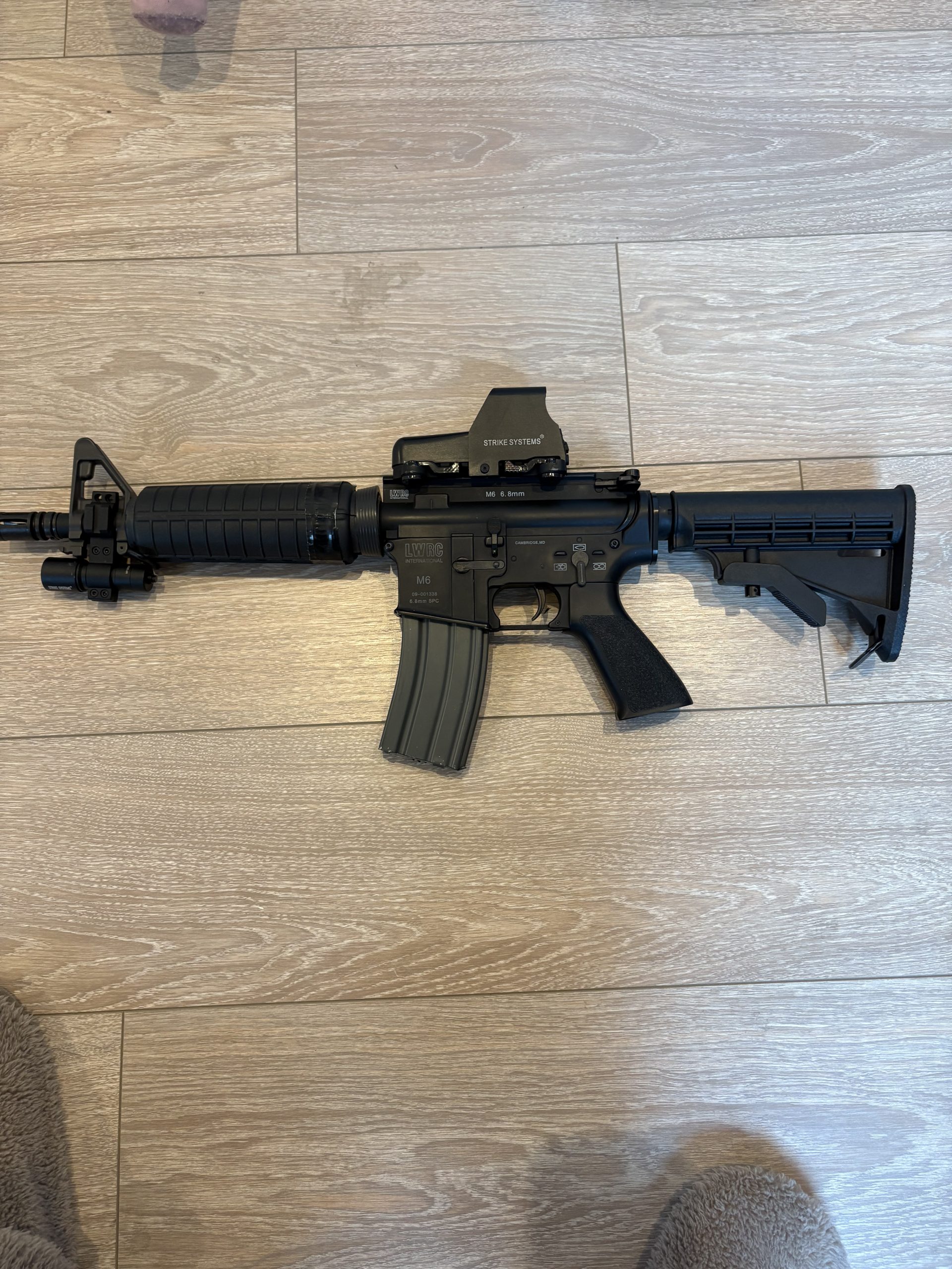 M6 met foedraal en toebehoren