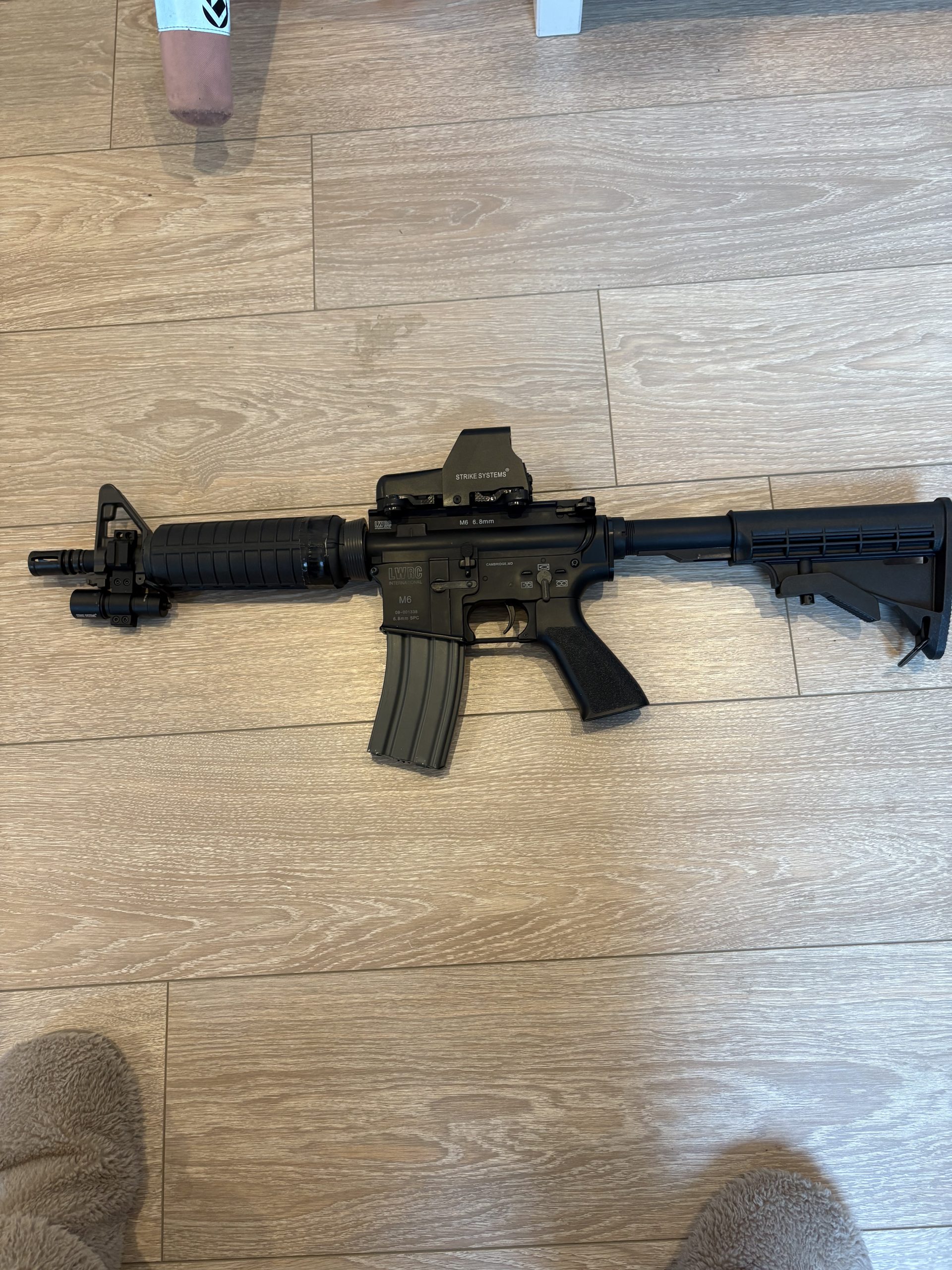 M6 met foedraal en toebehoren