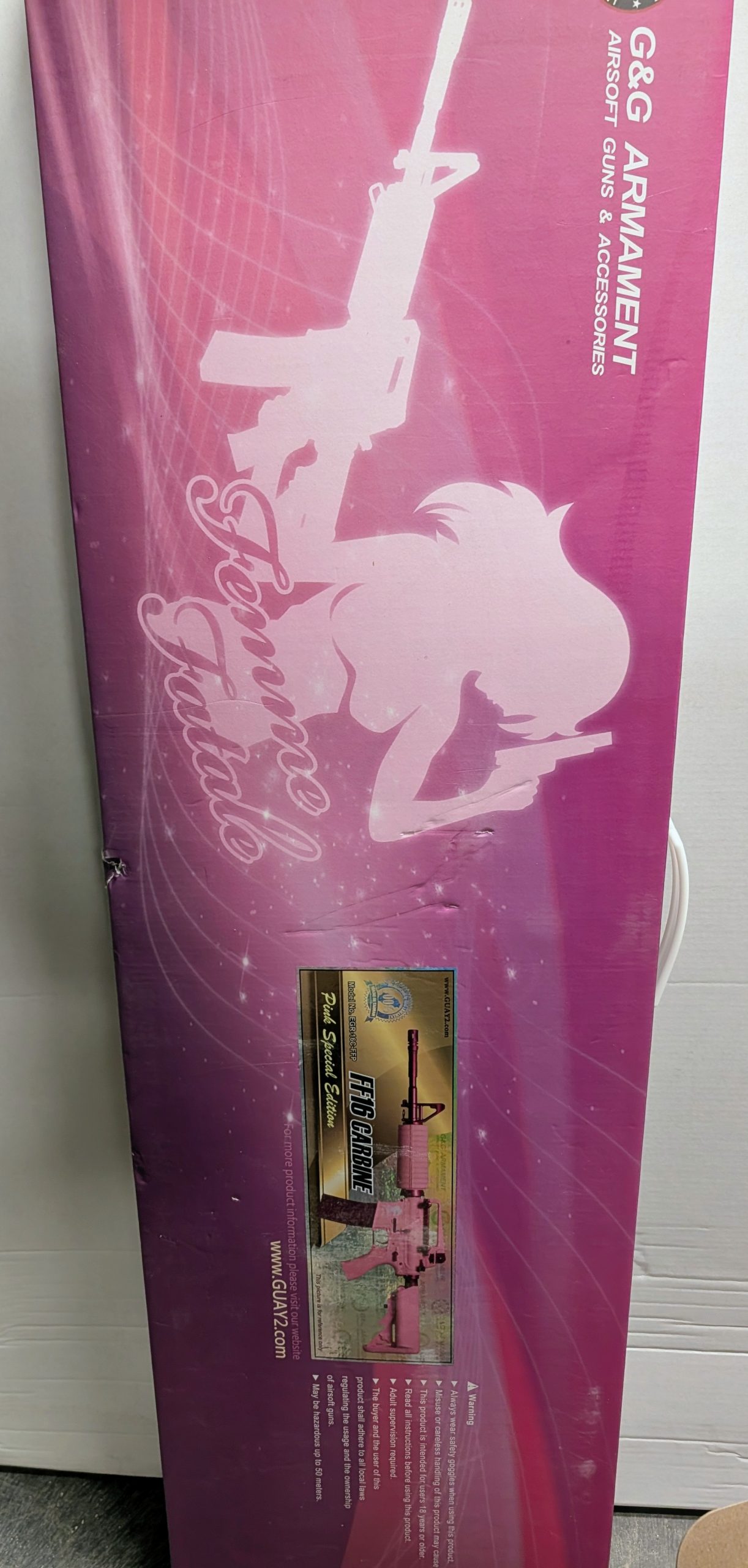 M16 femme fatale G&G Pink