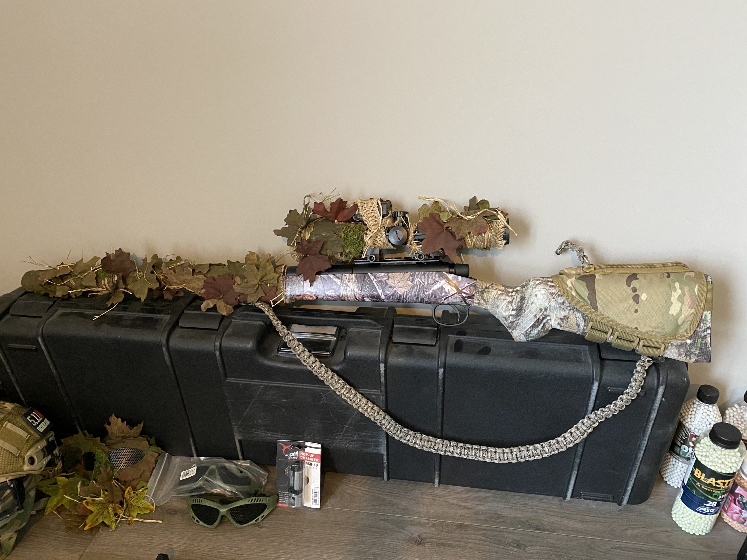 Complete airsoft set