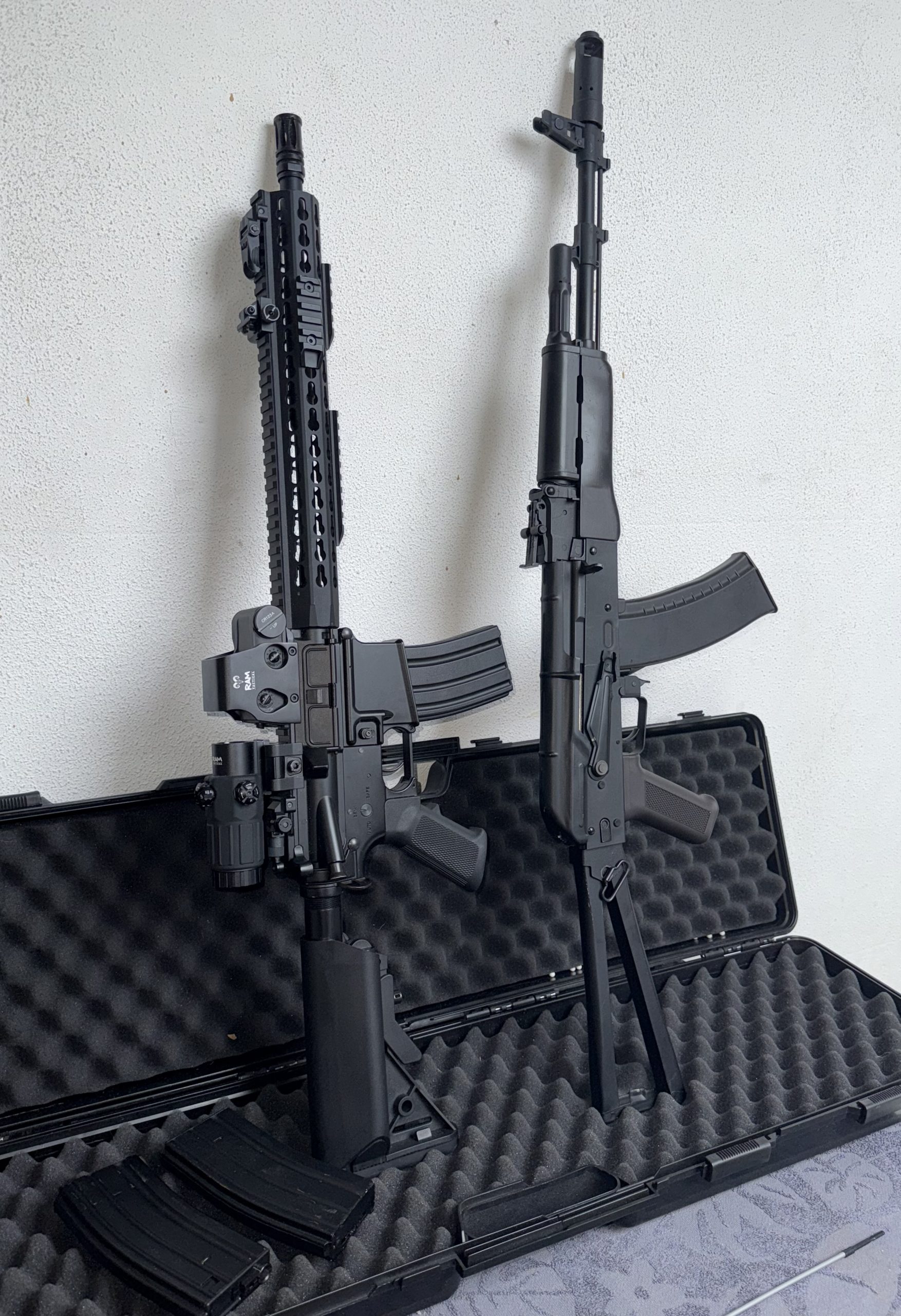 M4 A1 Long Barrel Full Metal Inclusief accessoires