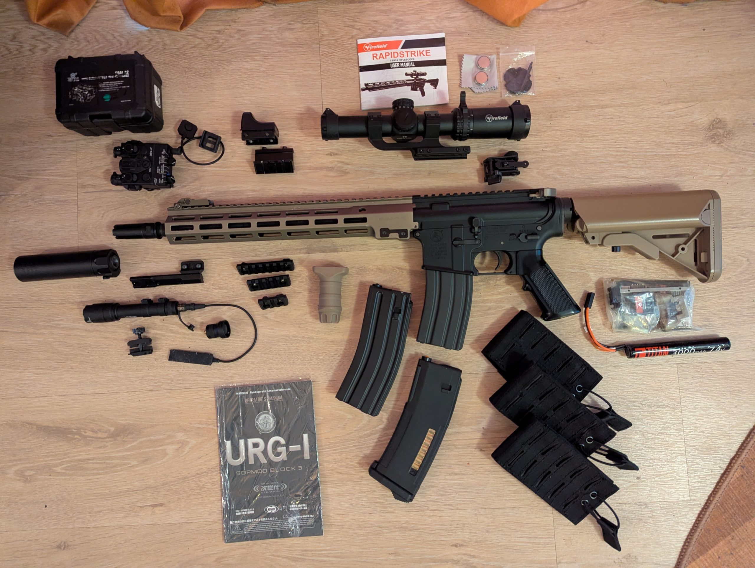 SOPMOD configuraties Tokyo Marui