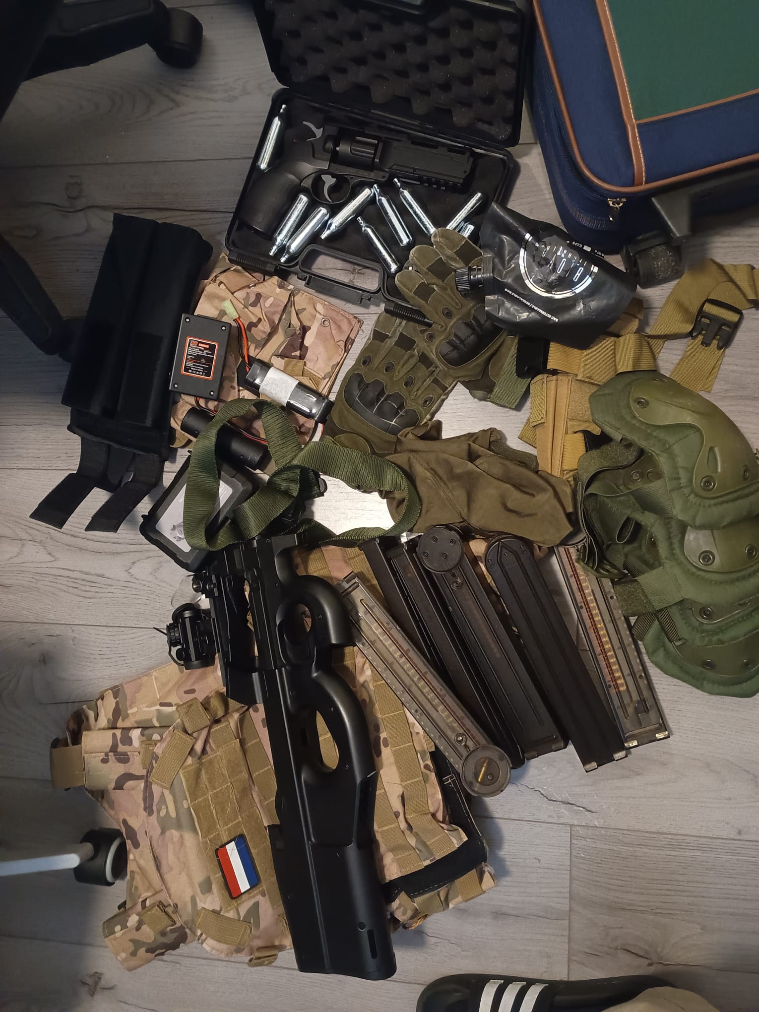 Beginner Bundel werkende airsoft spullen