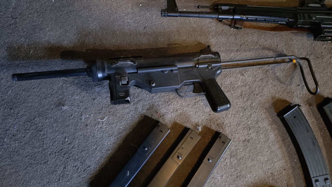 Te Koop: StG 44, M3 Greese Gun en Luger P08 replica’s