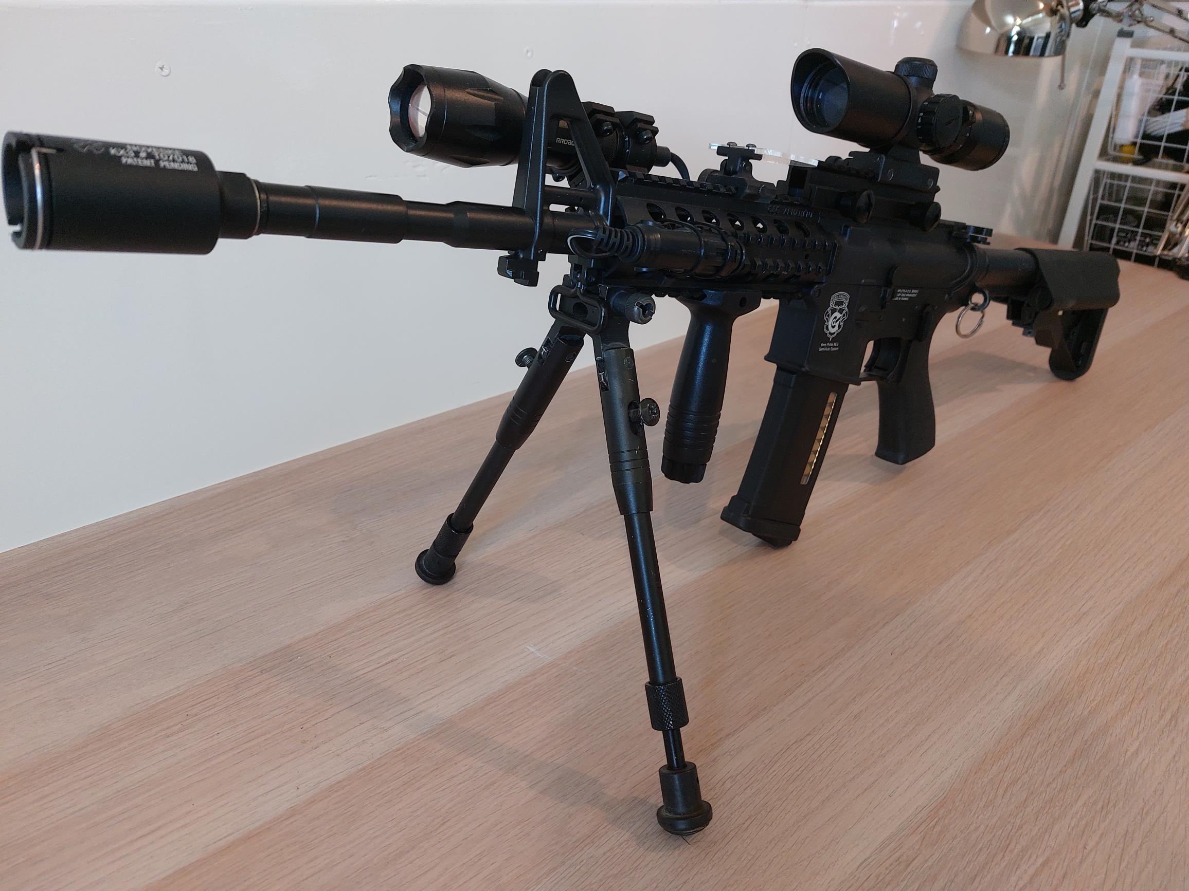 Airsoft REplica M4 Semi Automatic, Wa