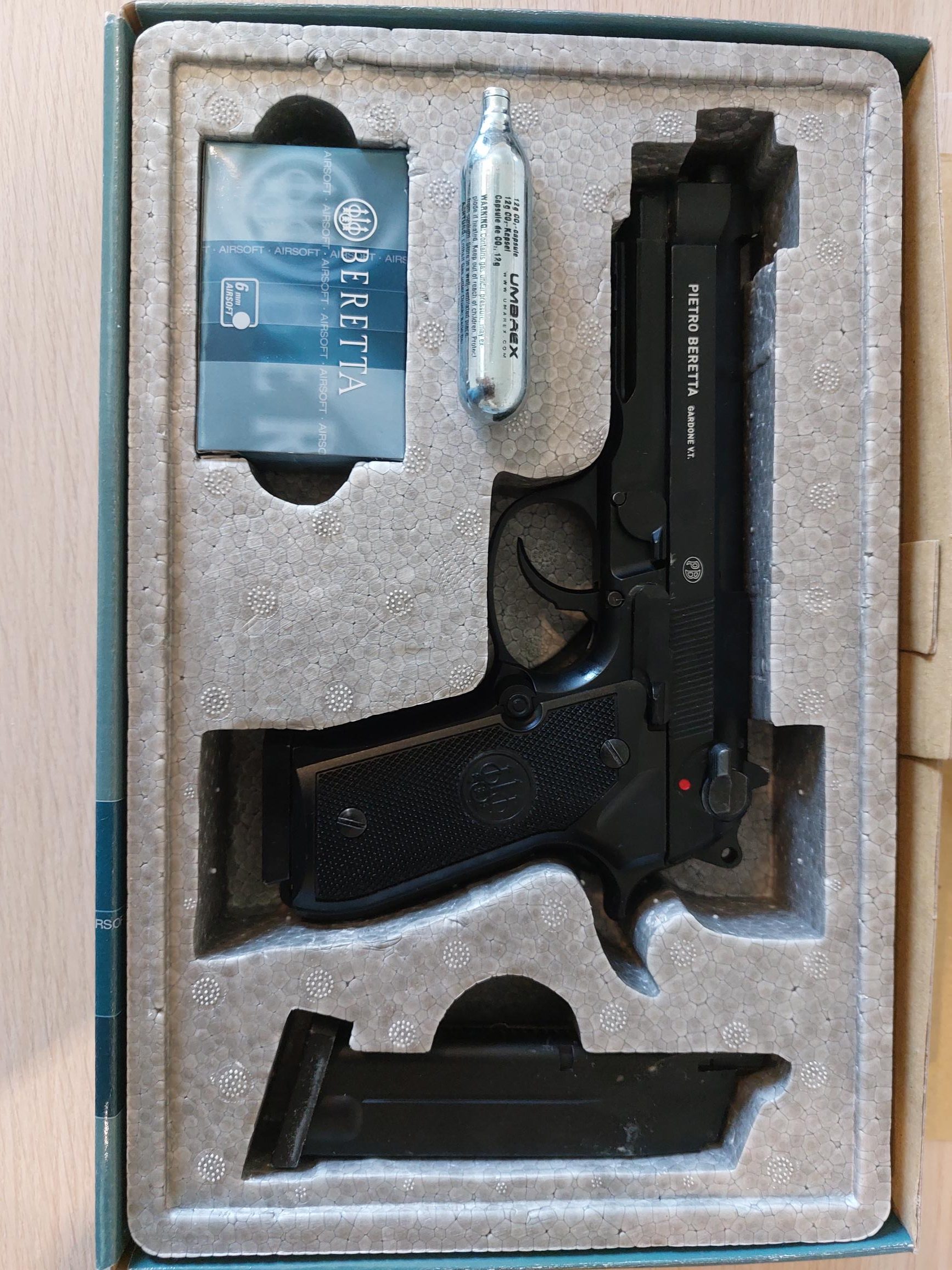 UMAREX M9 Berrata Glas Blowback pistol Duits top merk)