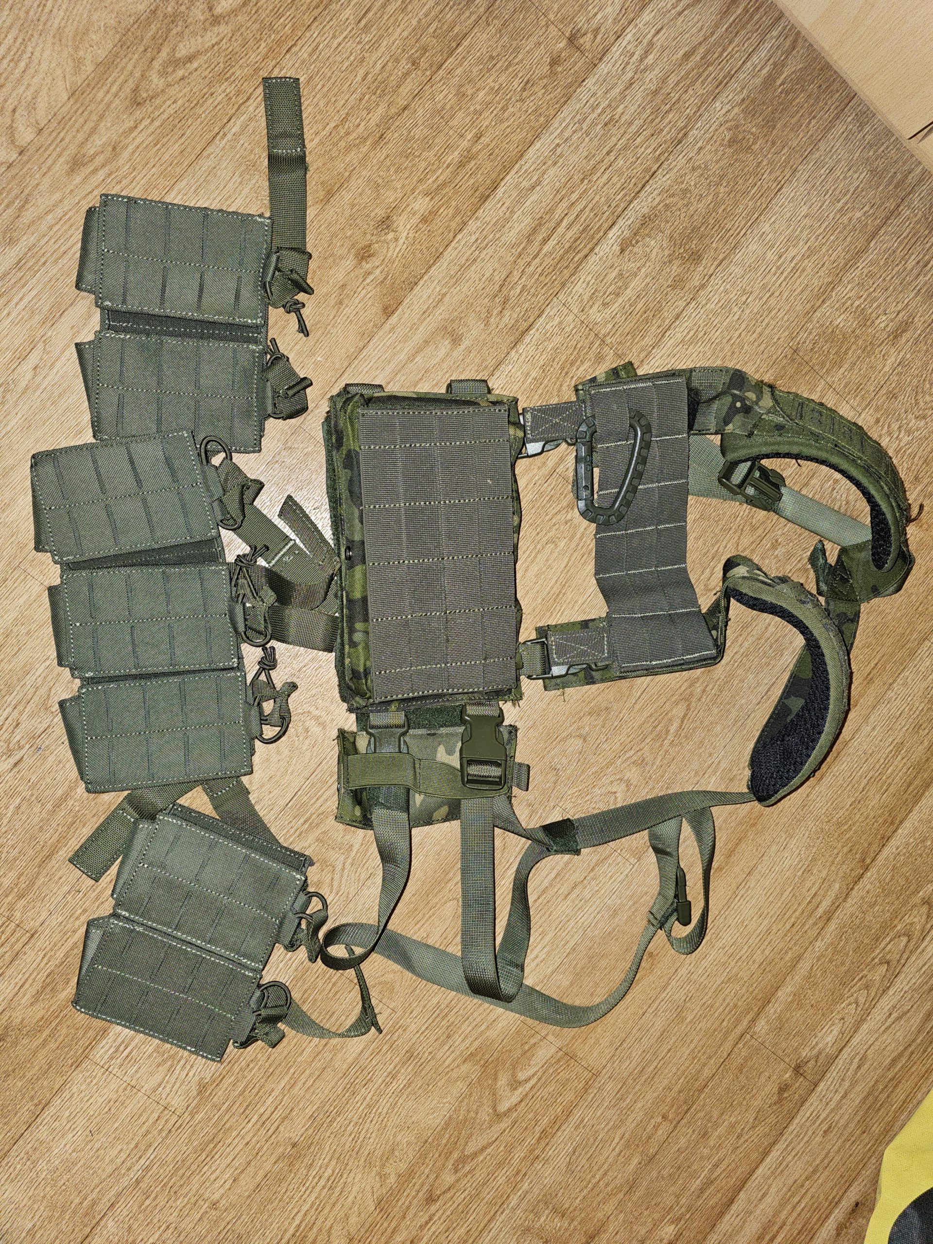 Chest rig + m4 pouches