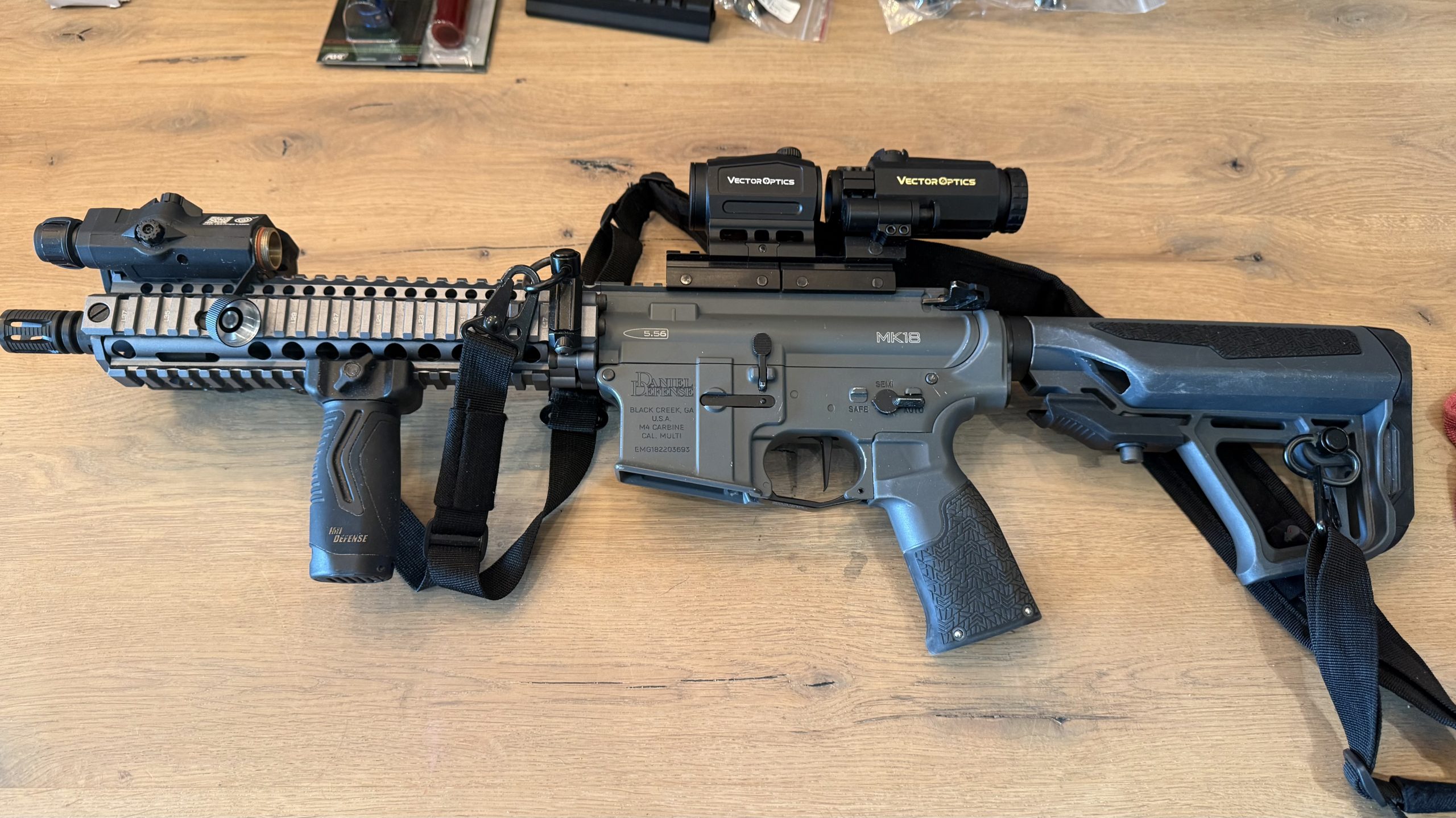 ICS Daniel Defense MK18 fully modded
