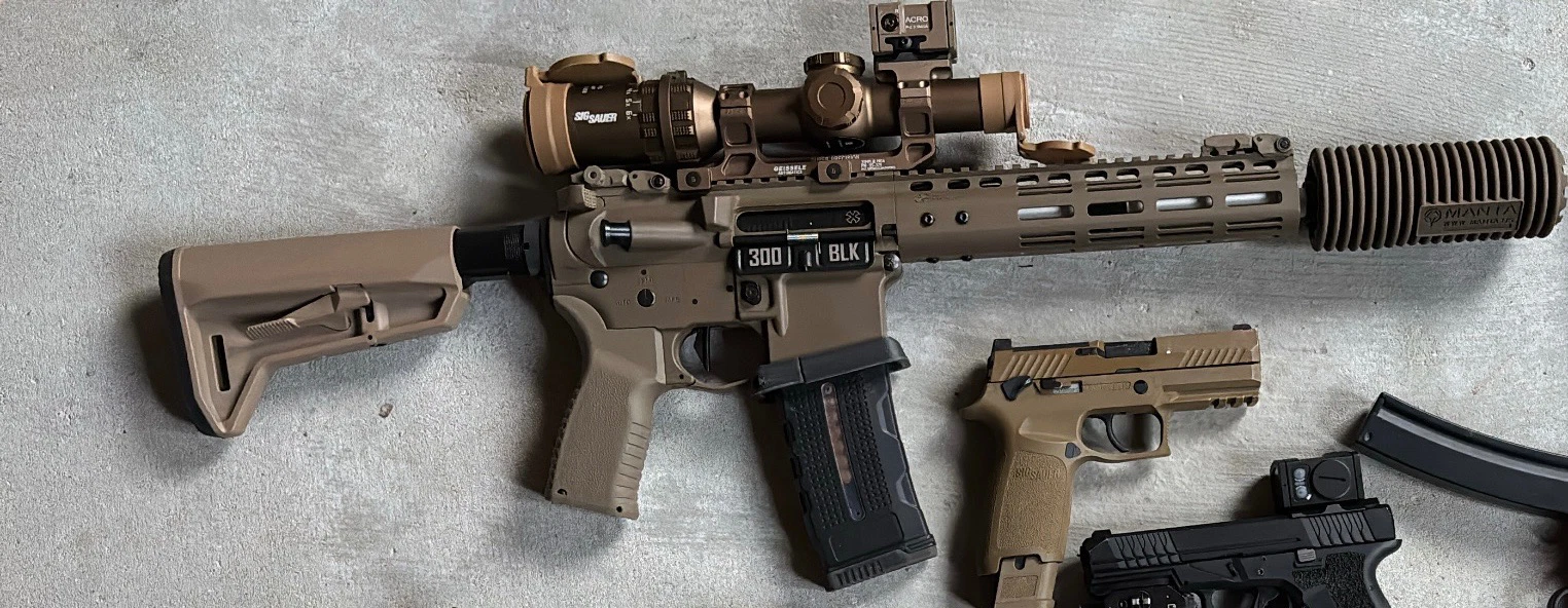 Custom NOVESKE 300BLK Battle rifle