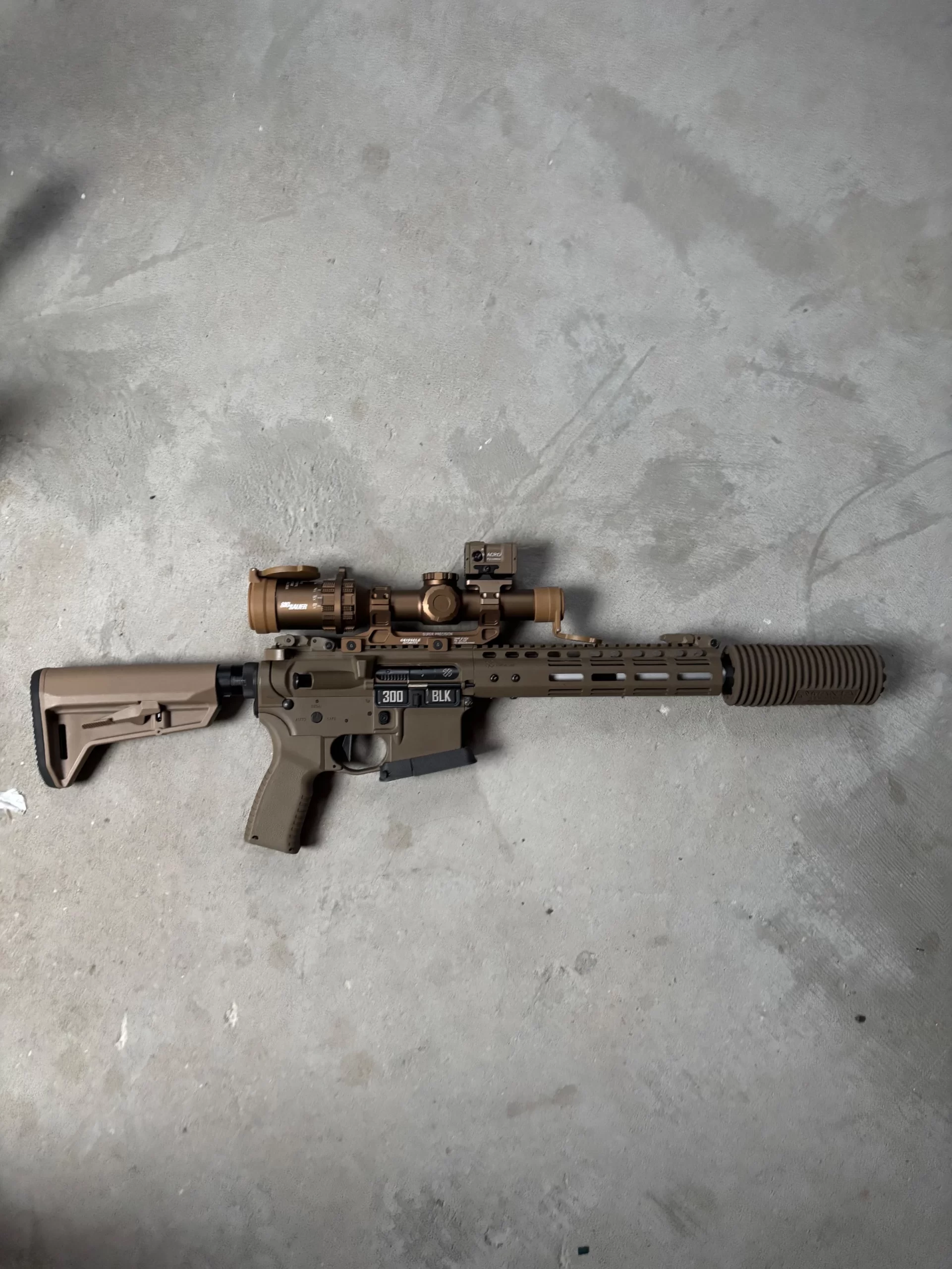 Custom NOVESKE 300BLK Battle rifle