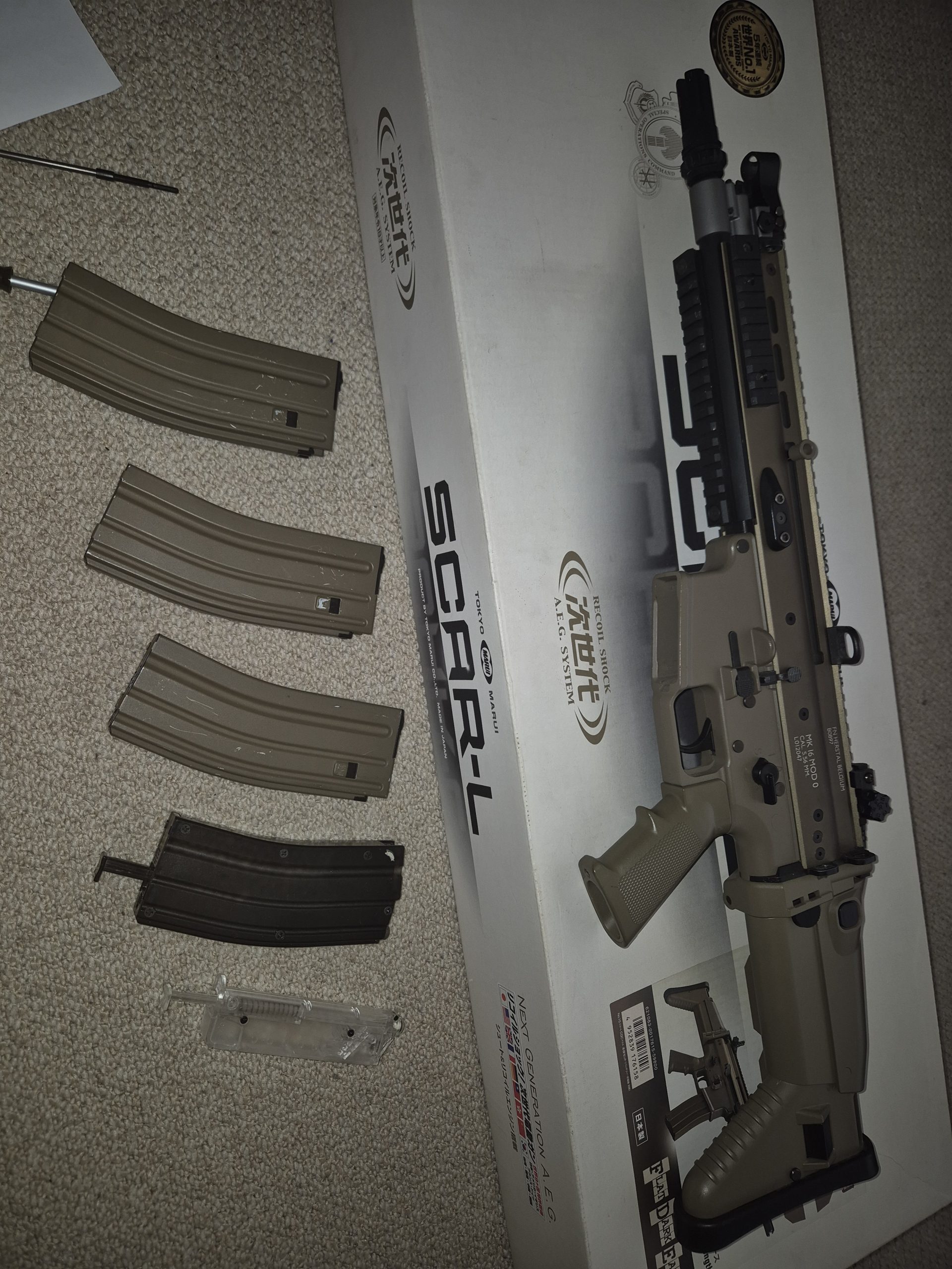 Tokyo Marui Scar-L CQC Next-Gen – Tan