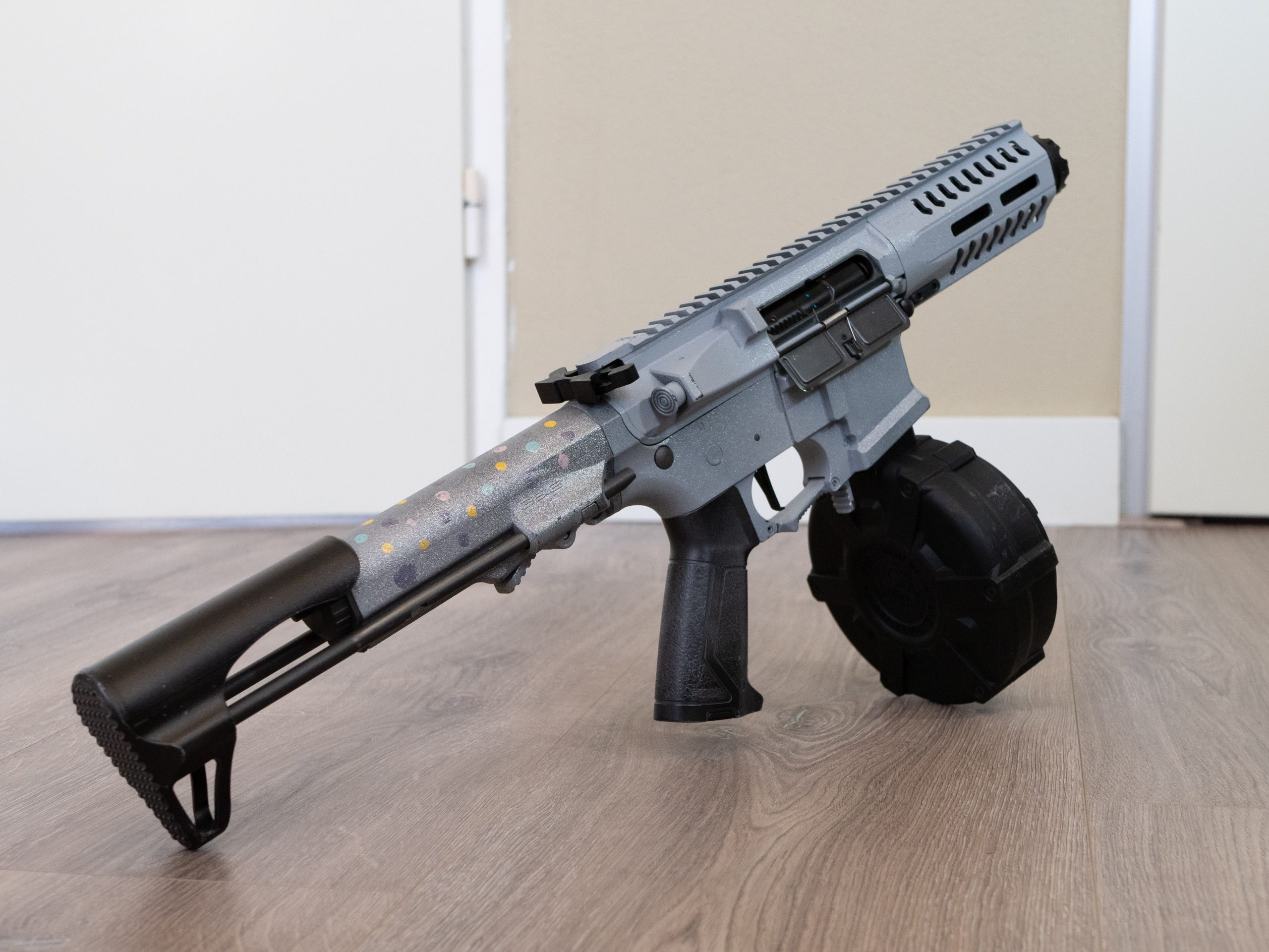G&G ARP9 met 3 midcap, 1 hicap + drum (1500bbs), 2 accu’s, lader etc