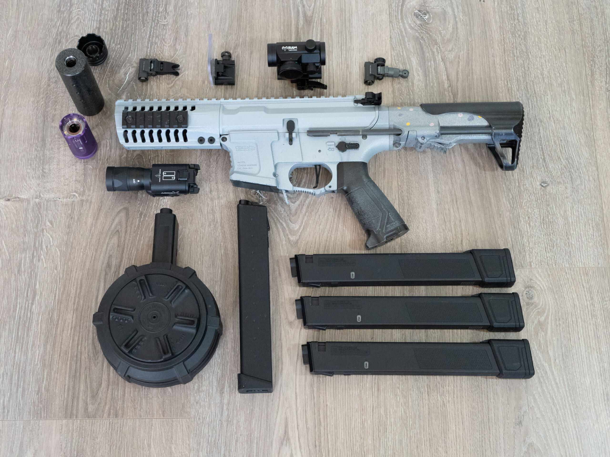 Volledige starterskit met upgrades en gear