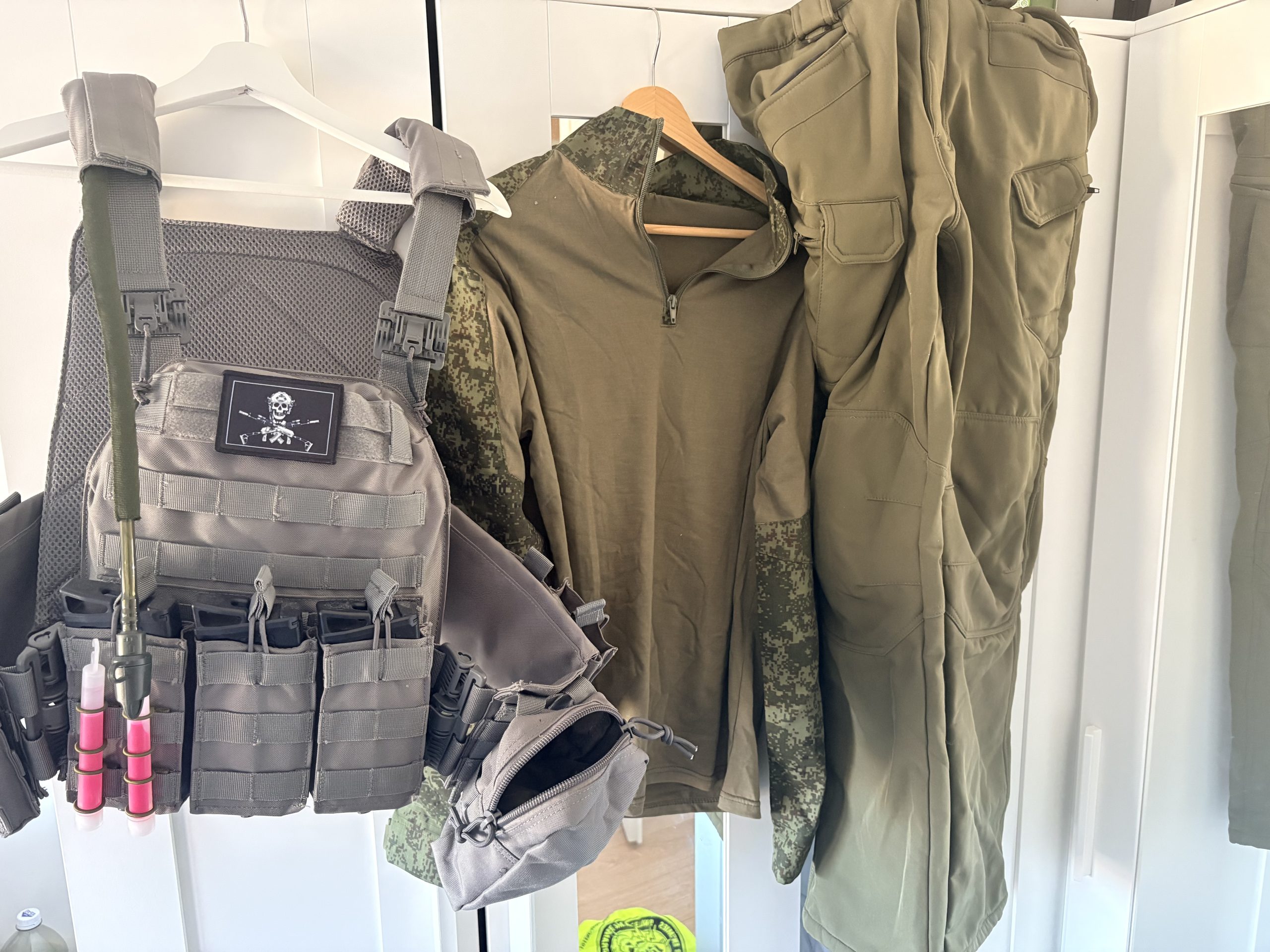 Complete airsoft set