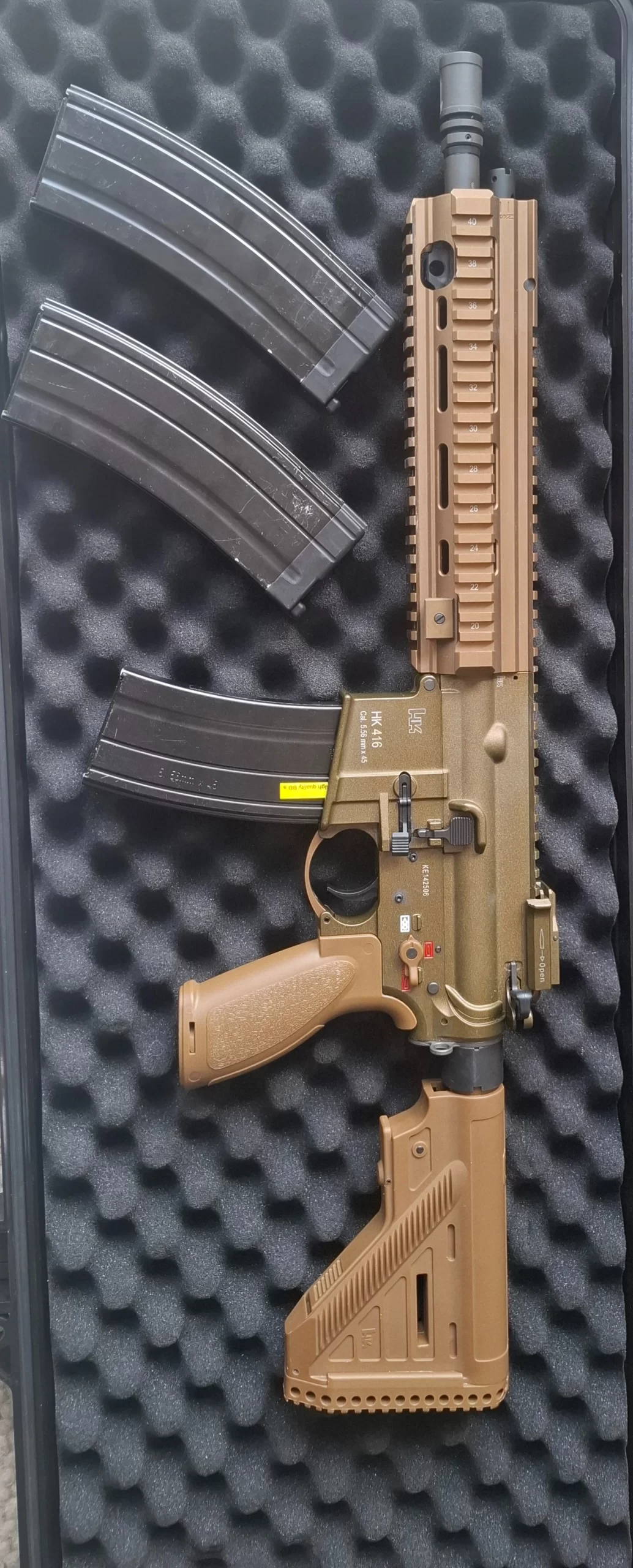 Hk416a5 gen3 incl hpa adapter, fles, regulator en slang