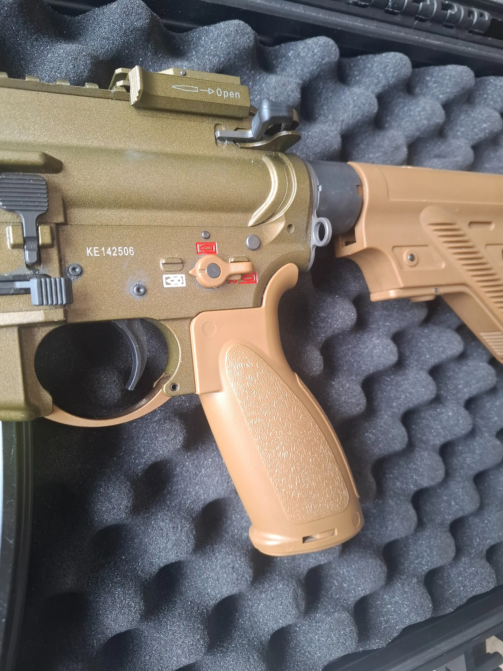 Hk416a5 gen3 incl hpa adapter, fles, regulator en slang